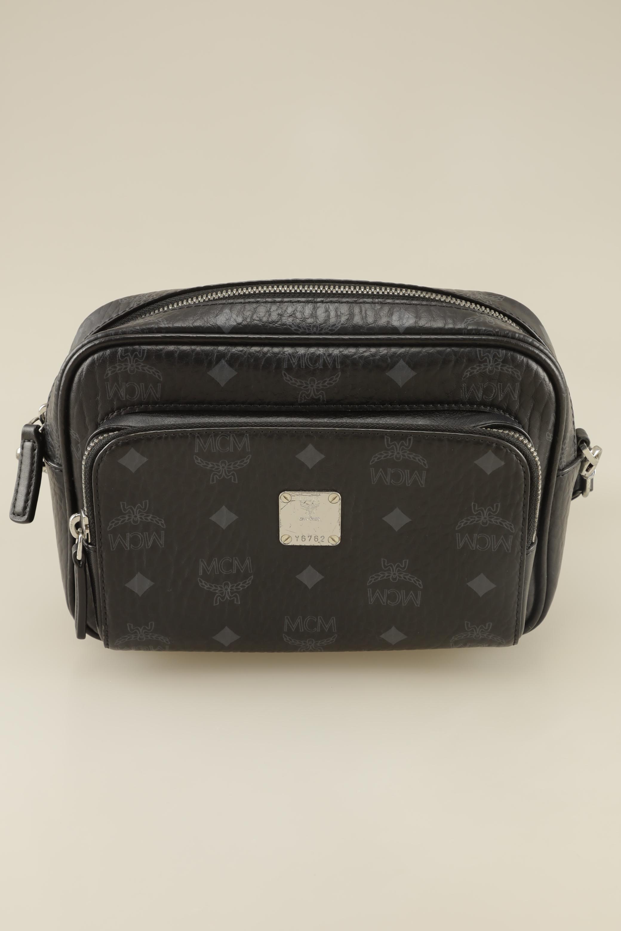 

MCM Damen Handtasche, schwarz, Gr.