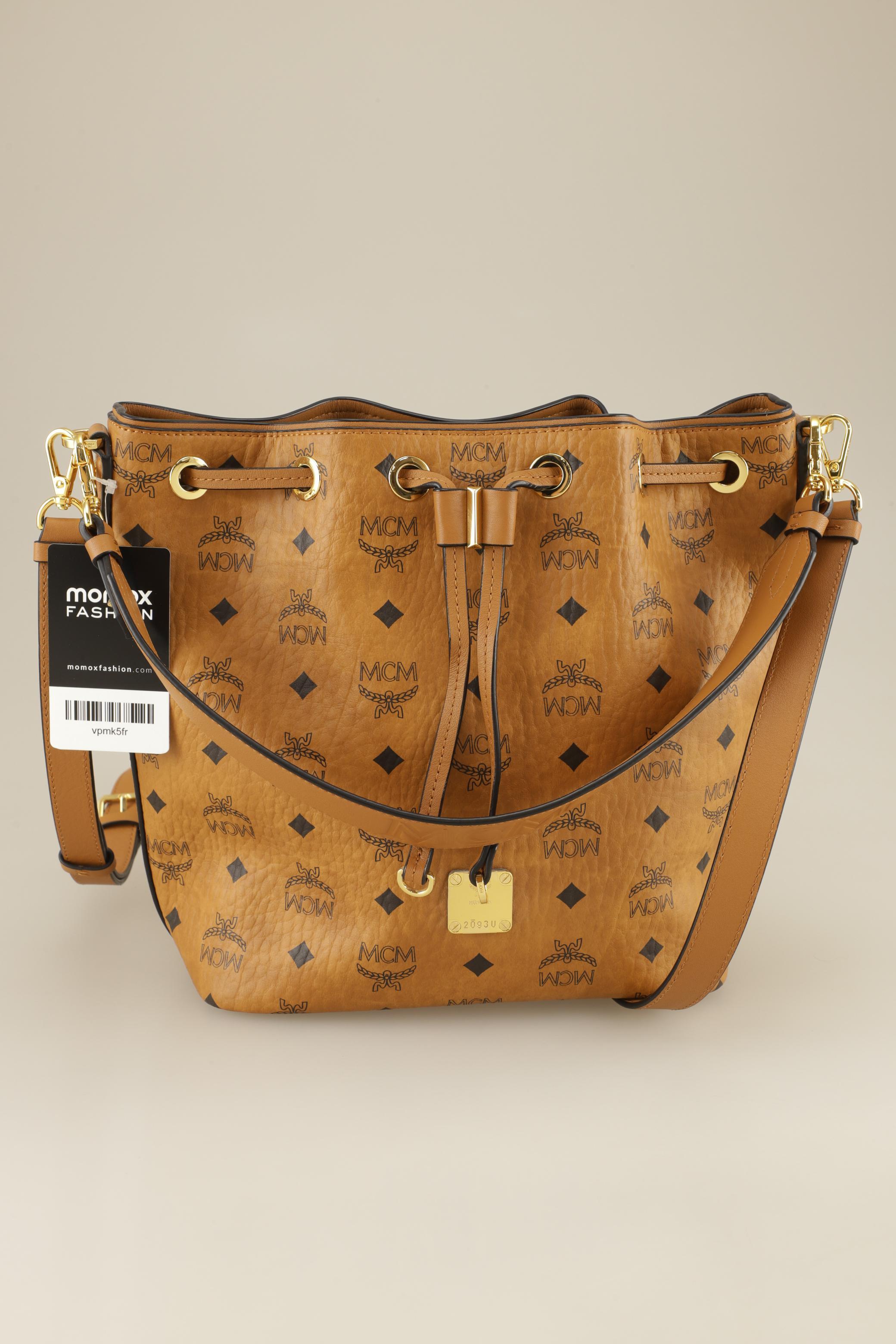 

MCM Damen Handtasche, braun, Gr.