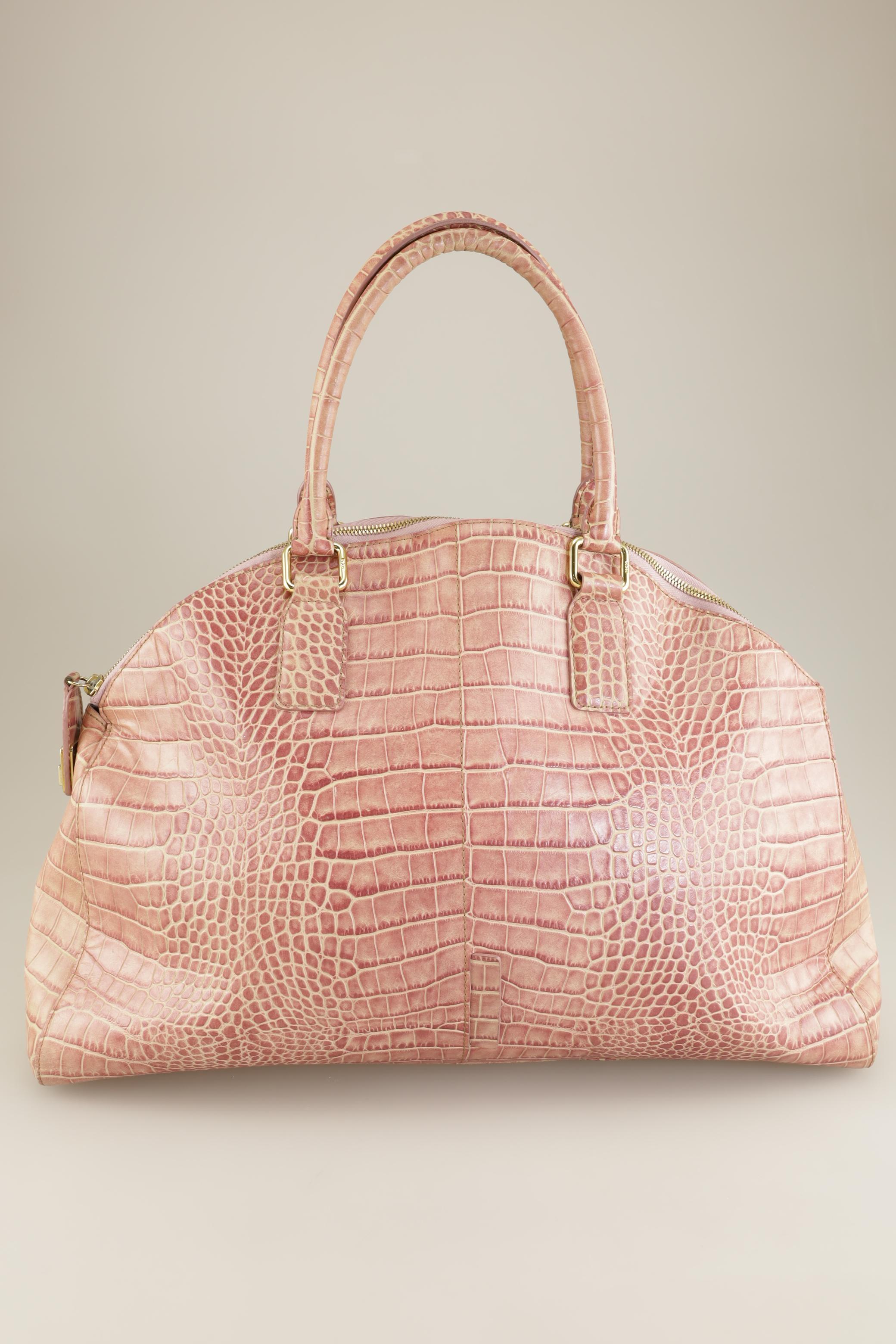 

MCM Damen Handtasche, pink, Gr.