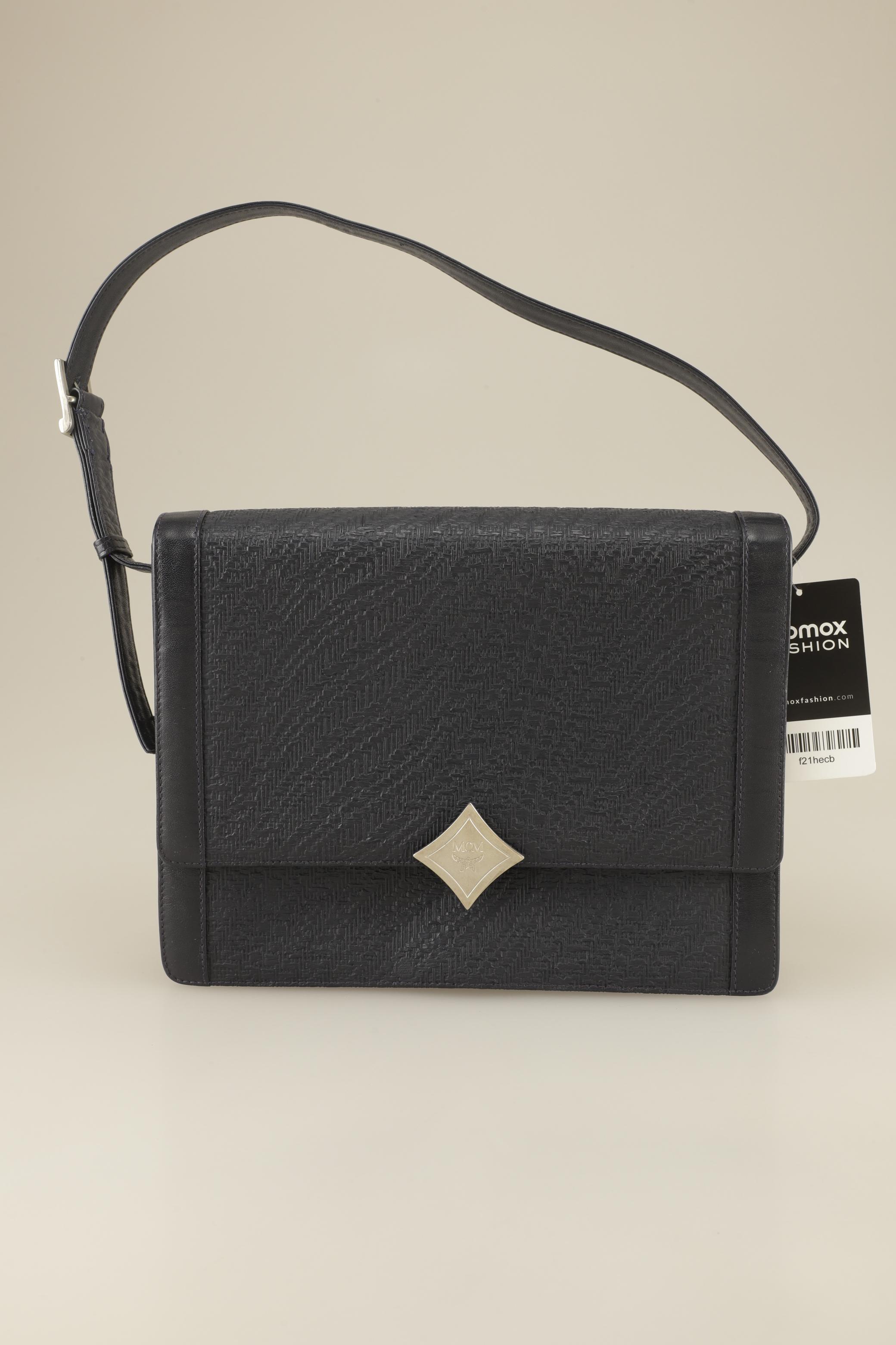 

MCM Damen Handtasche, marineblau, Gr.