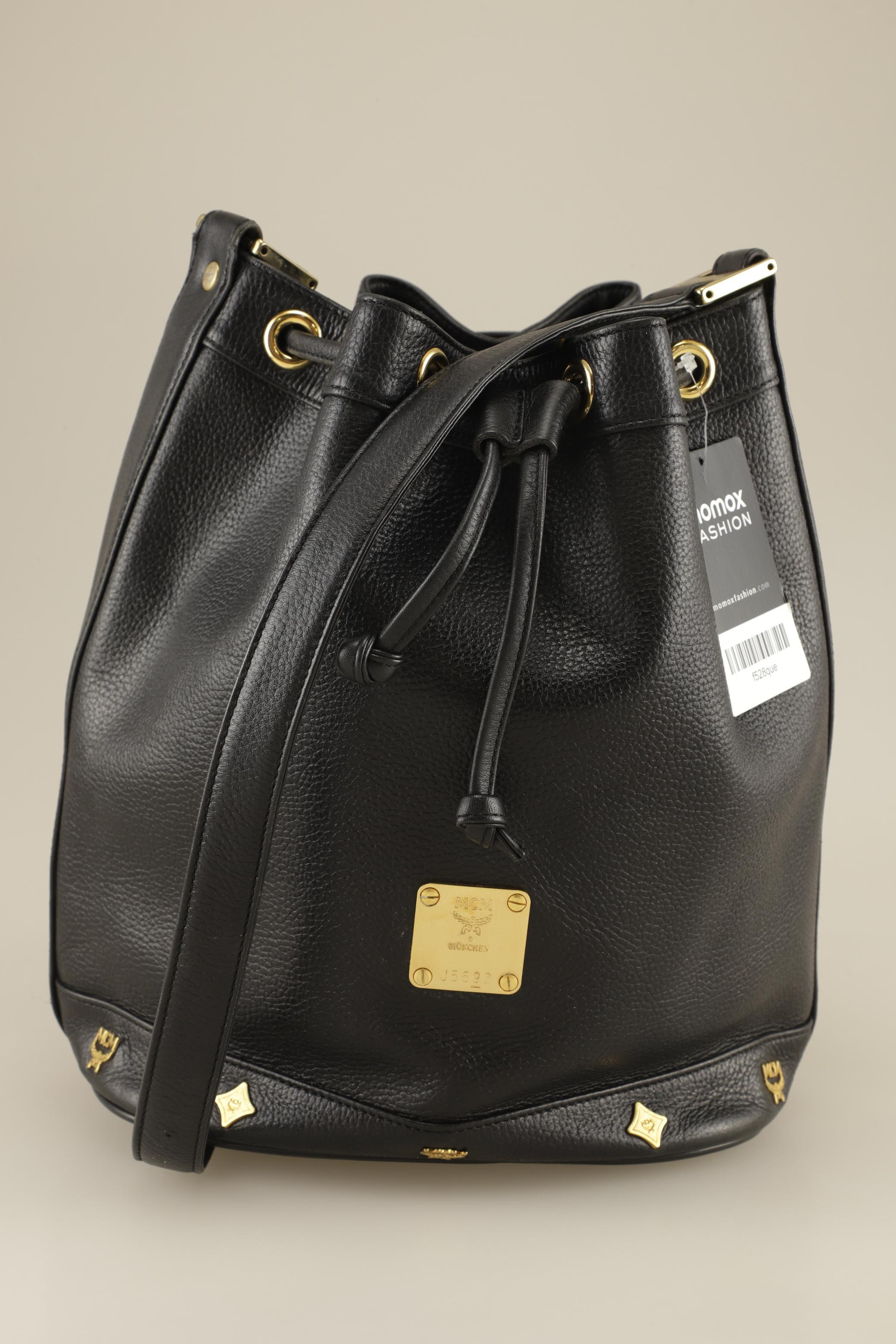

MCM Damen Handtasche, schwarz, Gr.