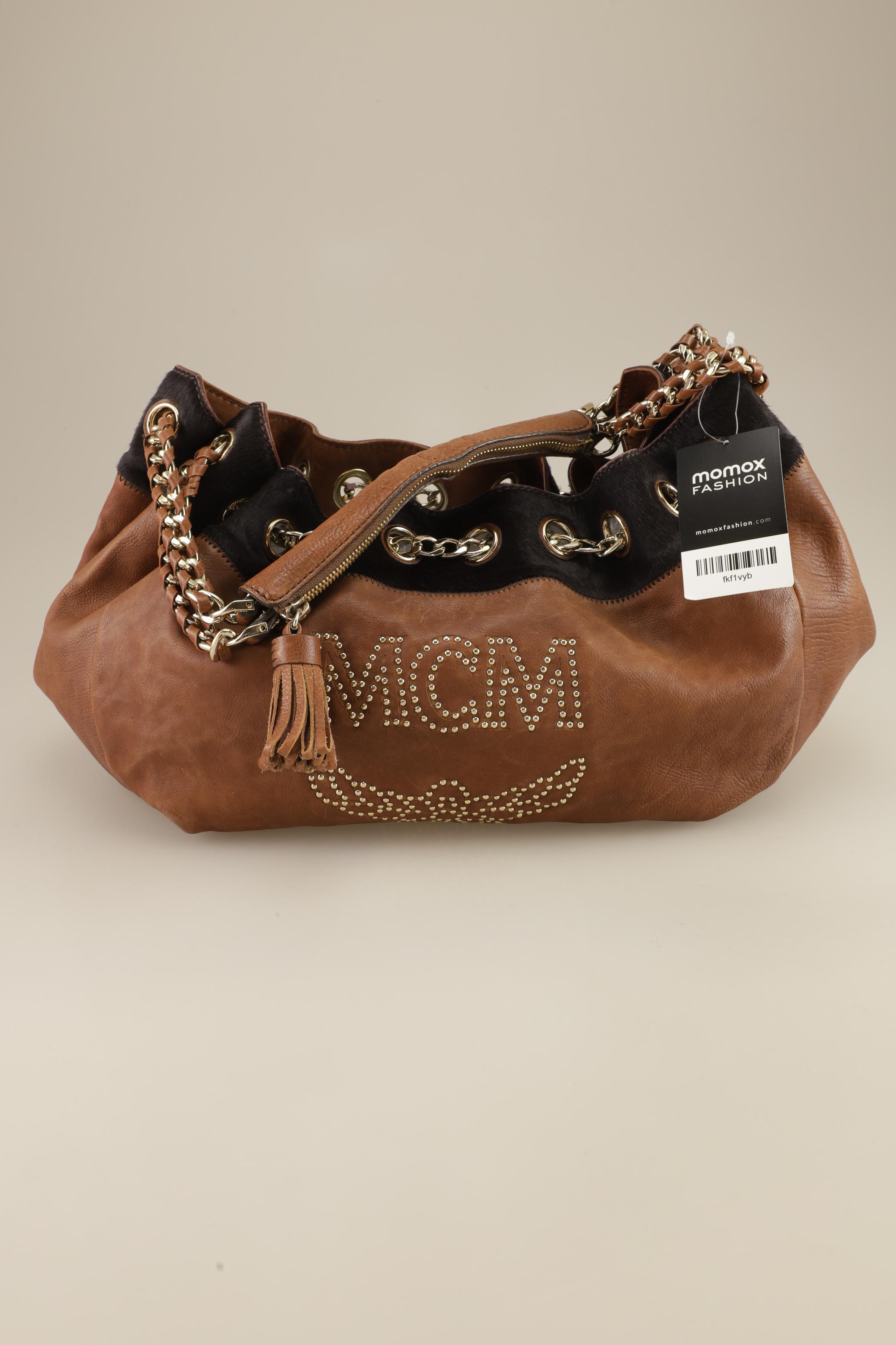 

MCM Damen Handtasche, braun, Gr.