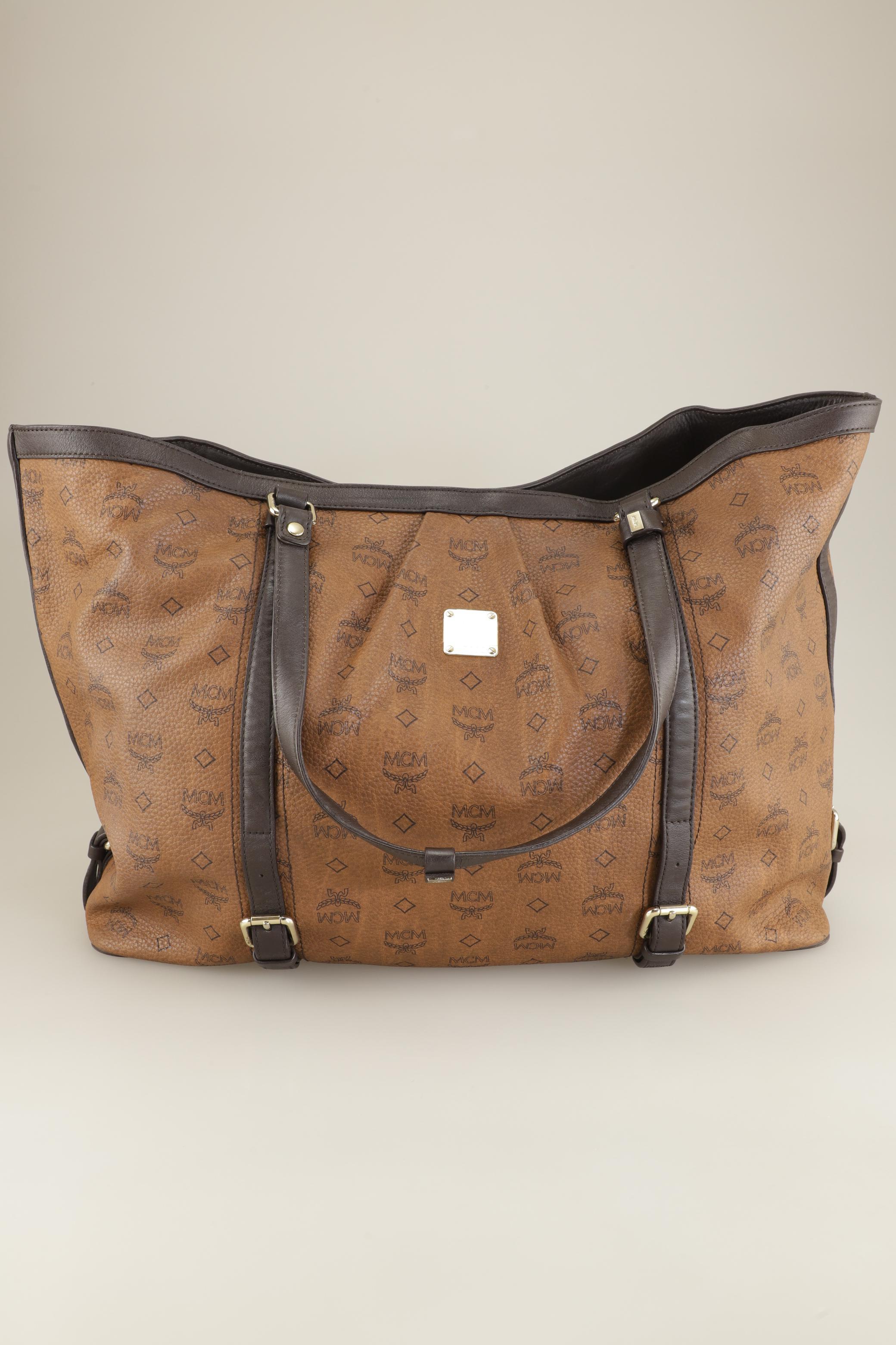

MCM Damen Handtasche, braun, Gr.