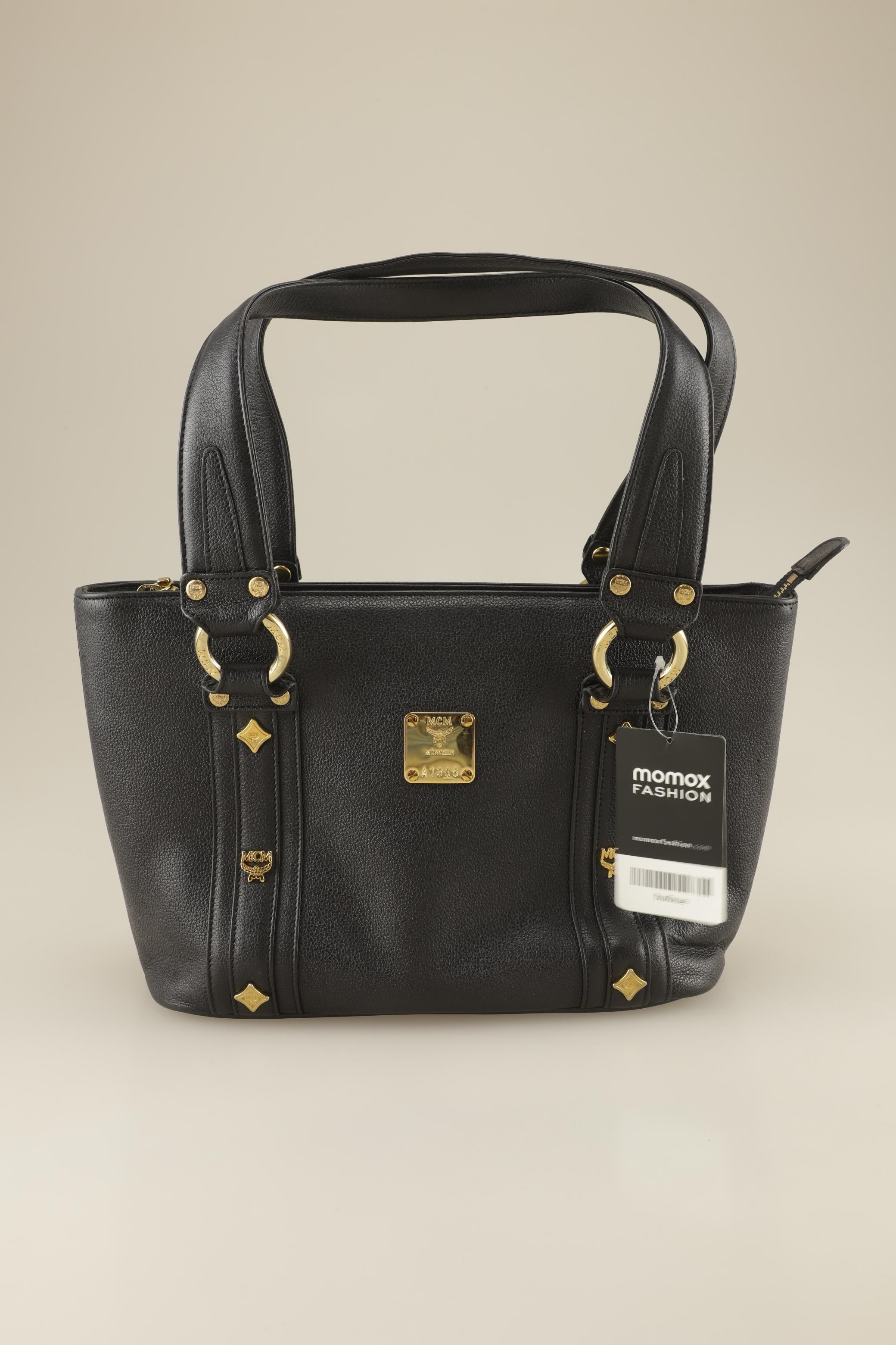 

MCM Damen Handtasche, schwarz, Gr.