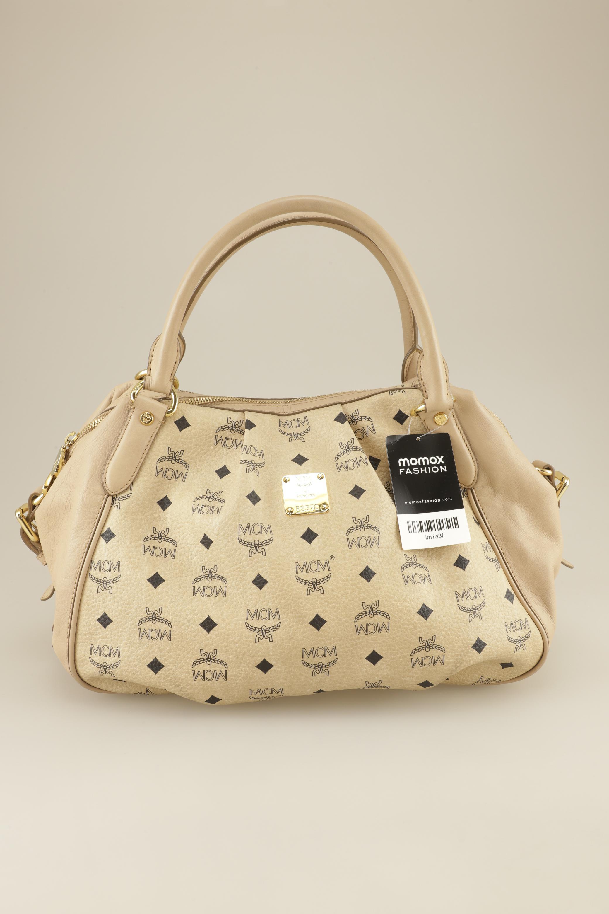 

MCM Damen Handtasche, beige, Gr.