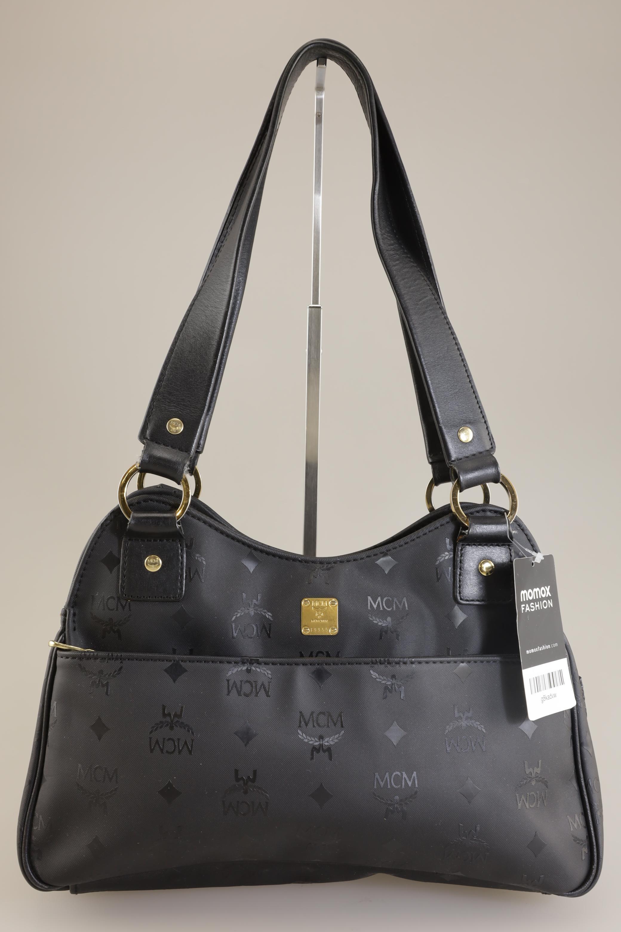 

MCM Damen Handtasche, schwarz, Gr.