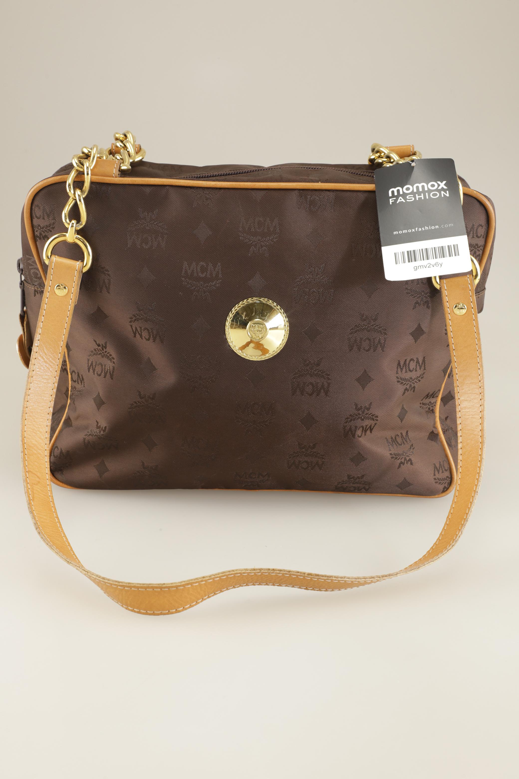 

MCM Damen Handtasche, braun, Gr.