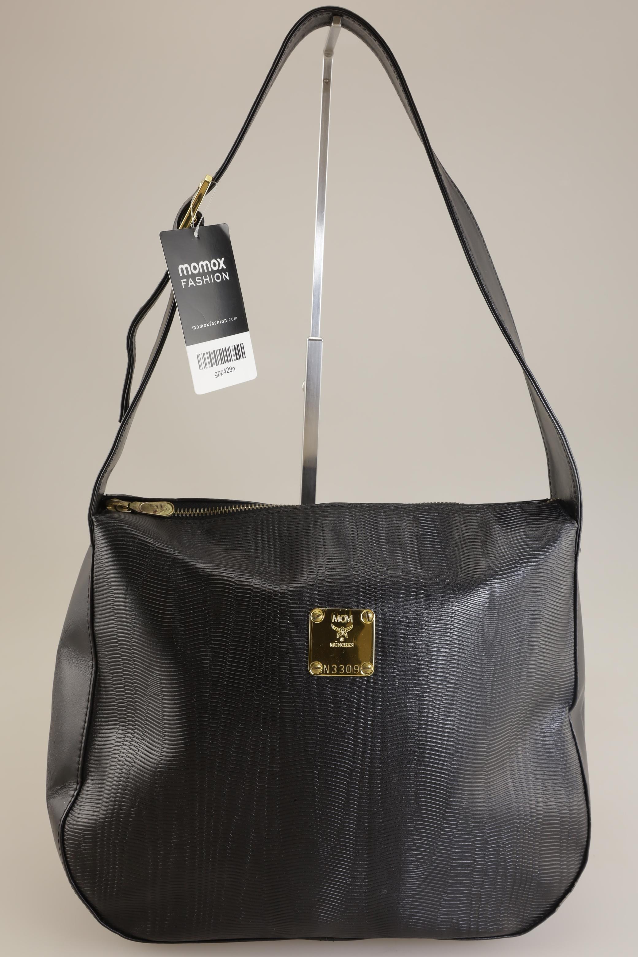 

MCM Damen Handtasche, schwarz, Gr.