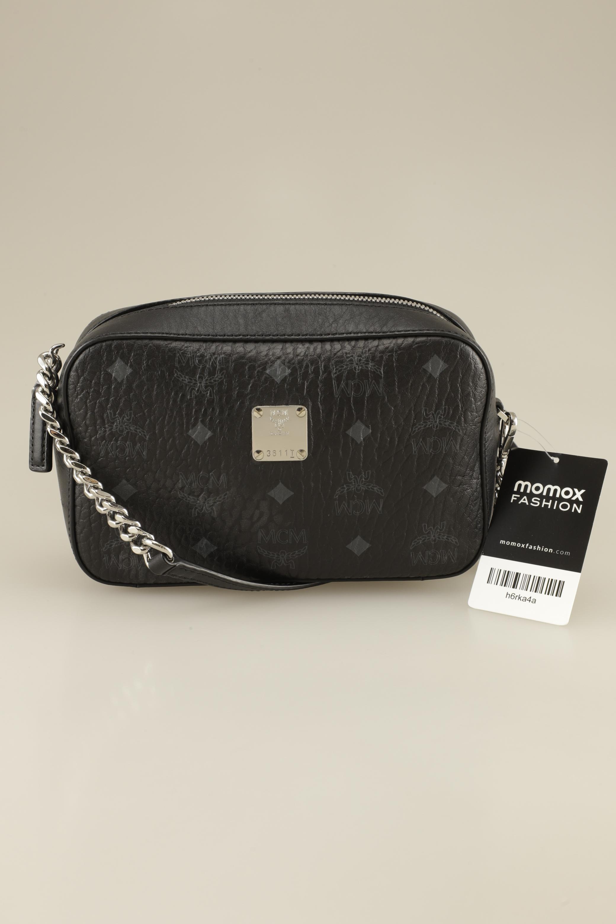 

MCM Damen Handtasche, schwarz, Gr.