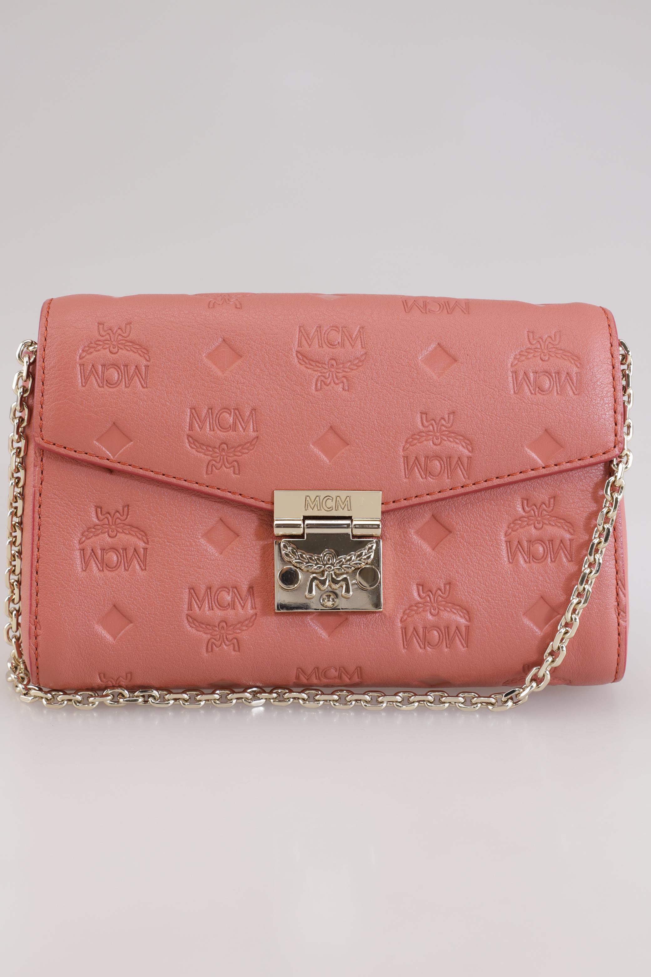 

MCM Damen Handtasche, pink, Gr.
