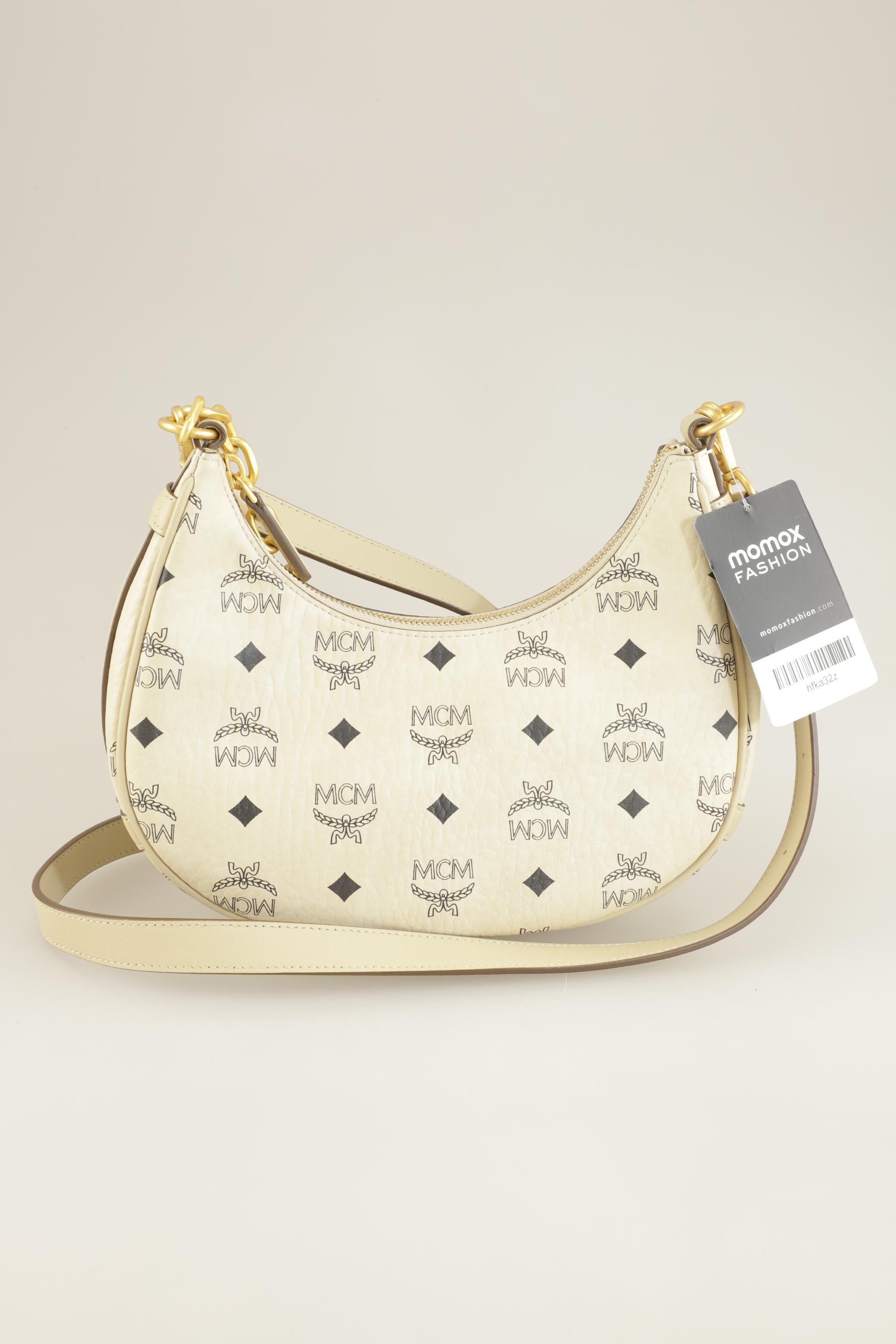 

MCM Damen Handtasche, beige, Gr.