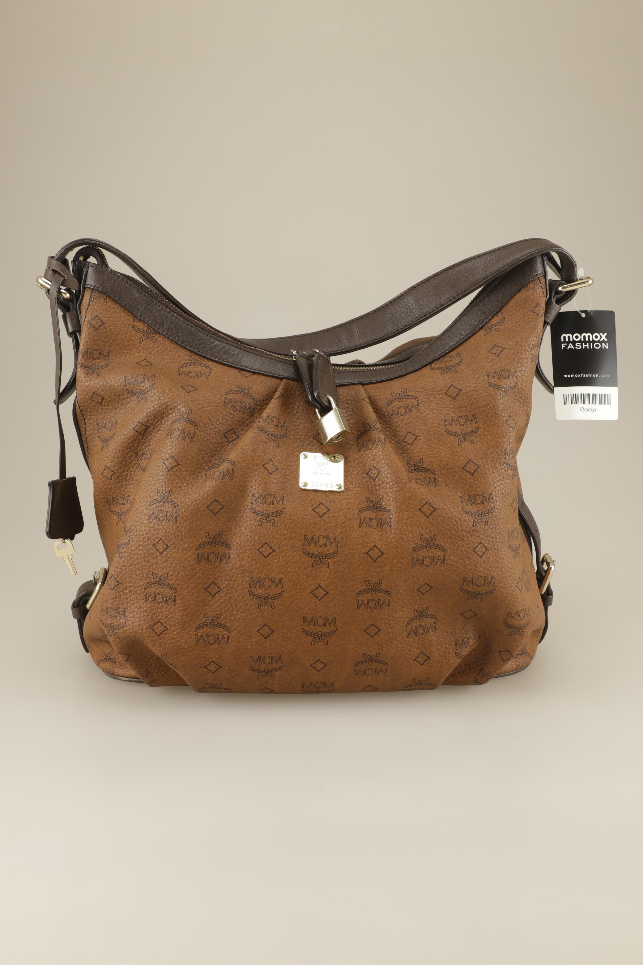 

MCM Damen Handtasche, braun, Gr.
