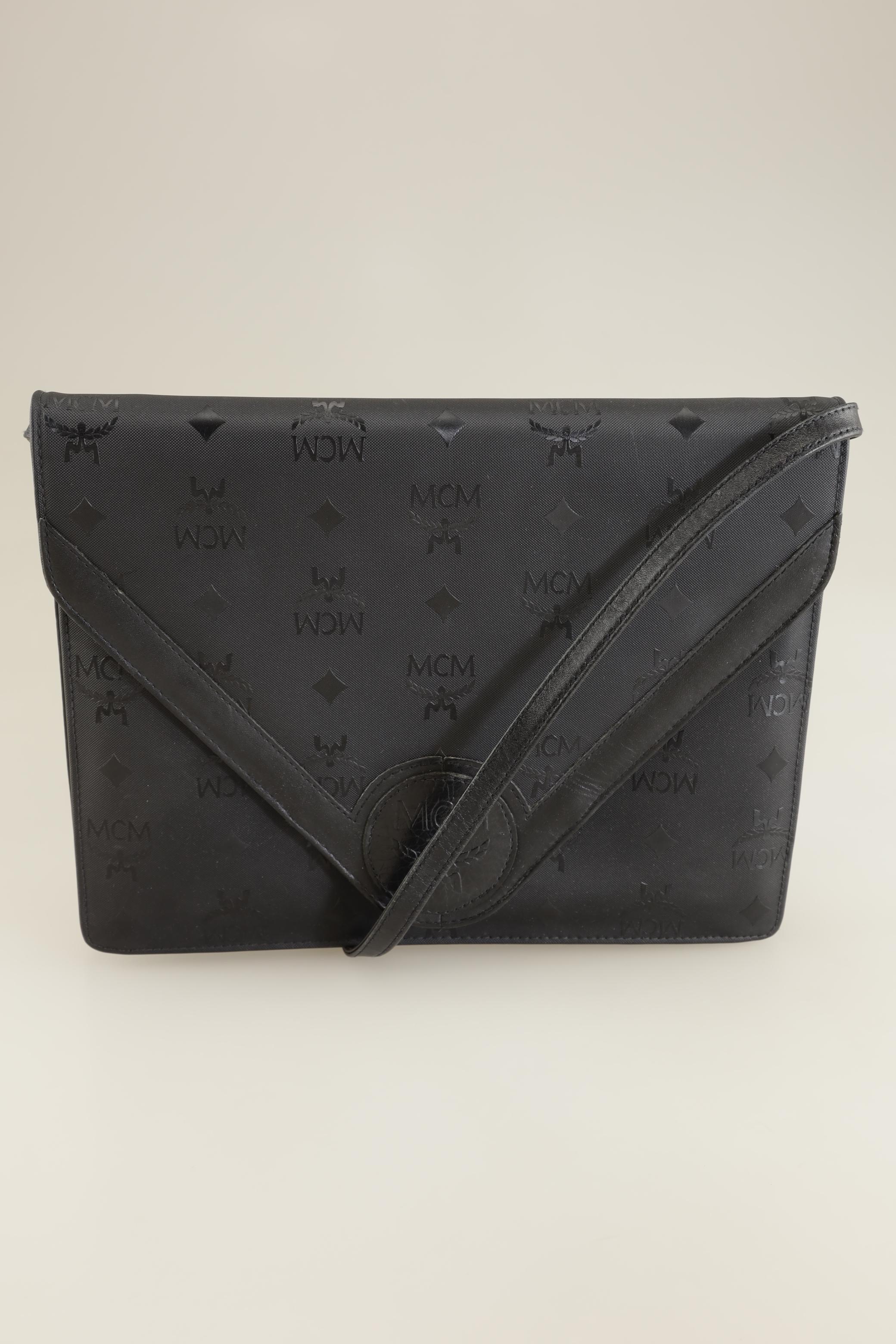 

MCM Damen Handtasche, schwarz, Gr.