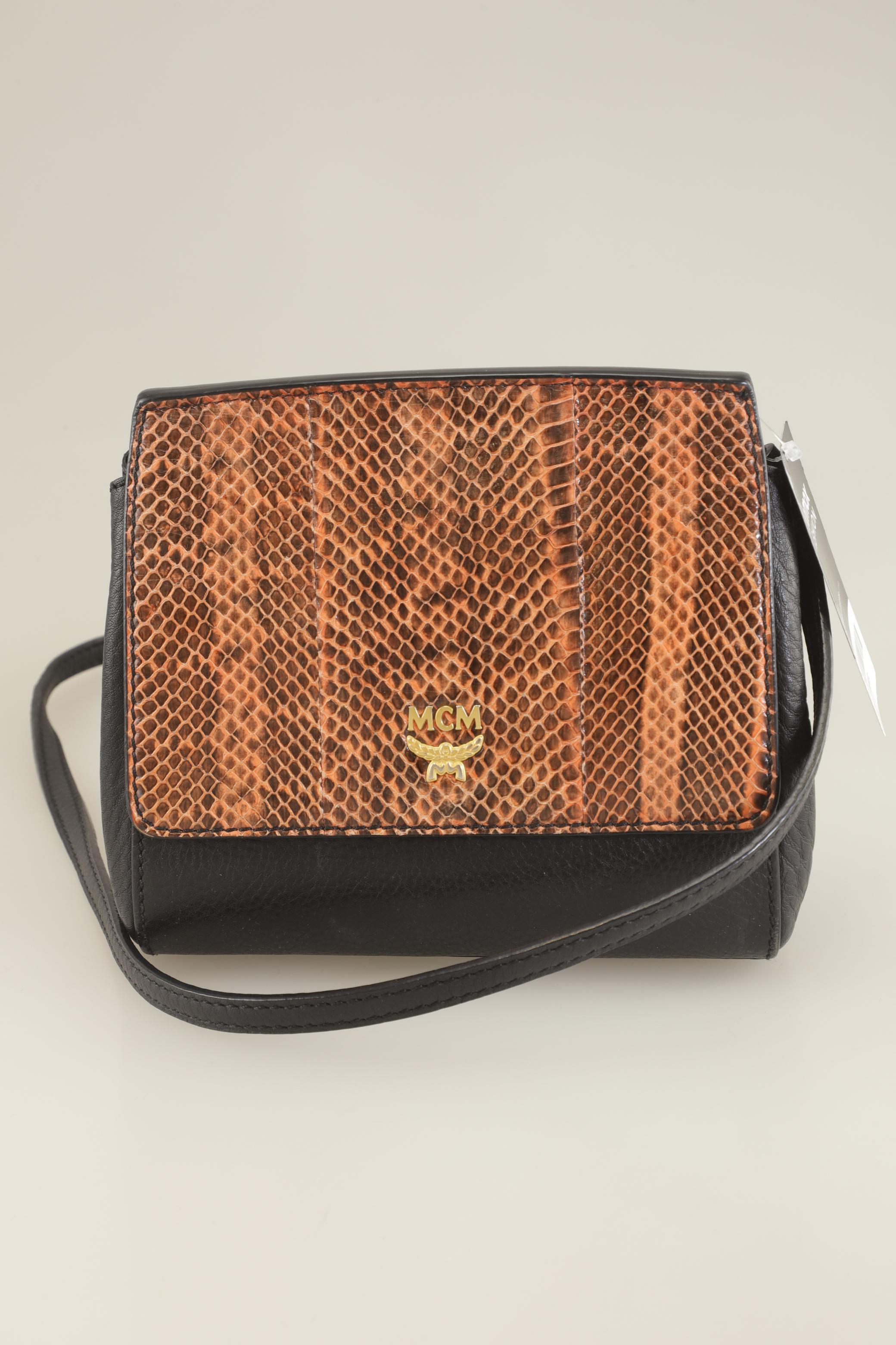 

MCM Damen Handtasche, schwarz, Gr.