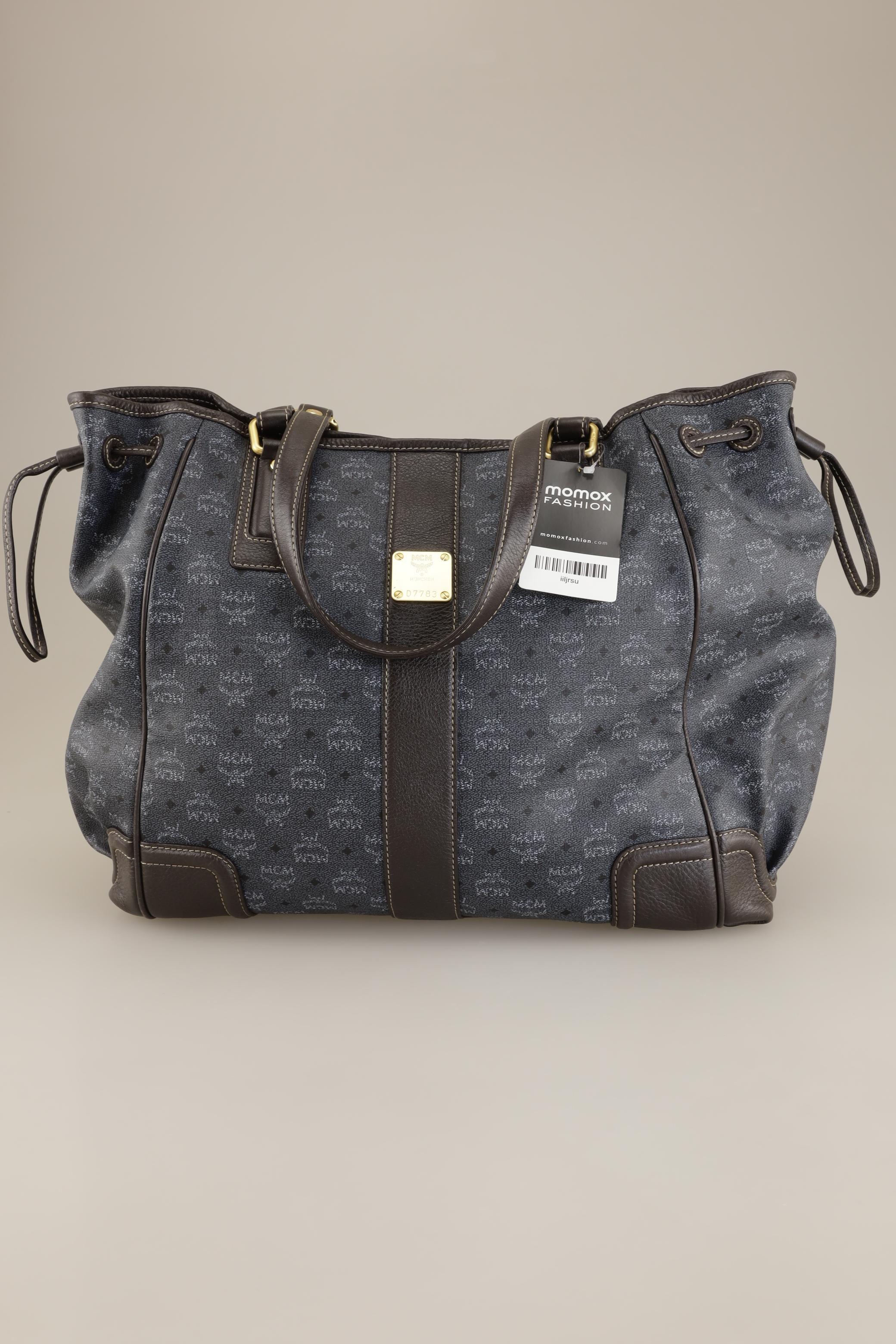 

MCM Damen Handtasche, blau, Gr.