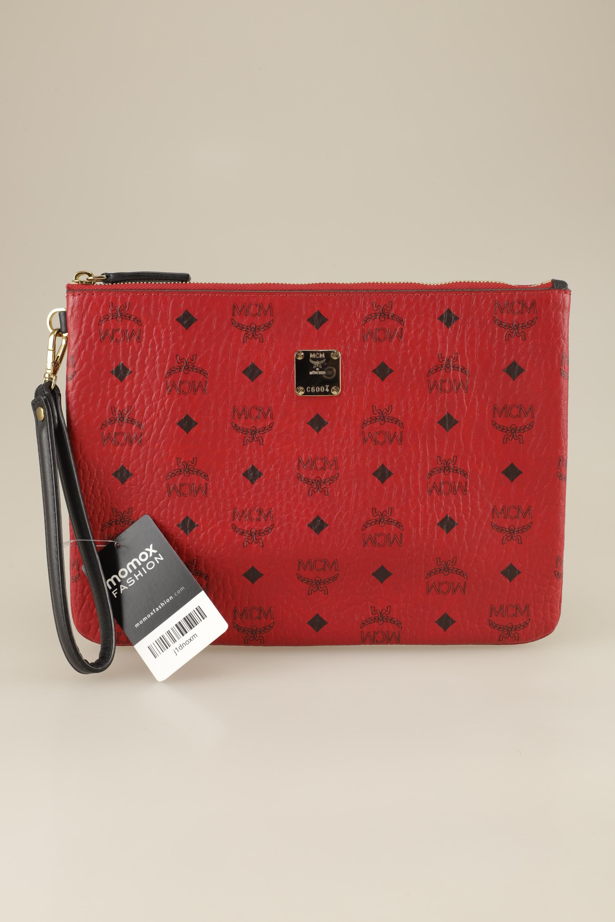 

MCM Damen Handtasche, rot, Gr.