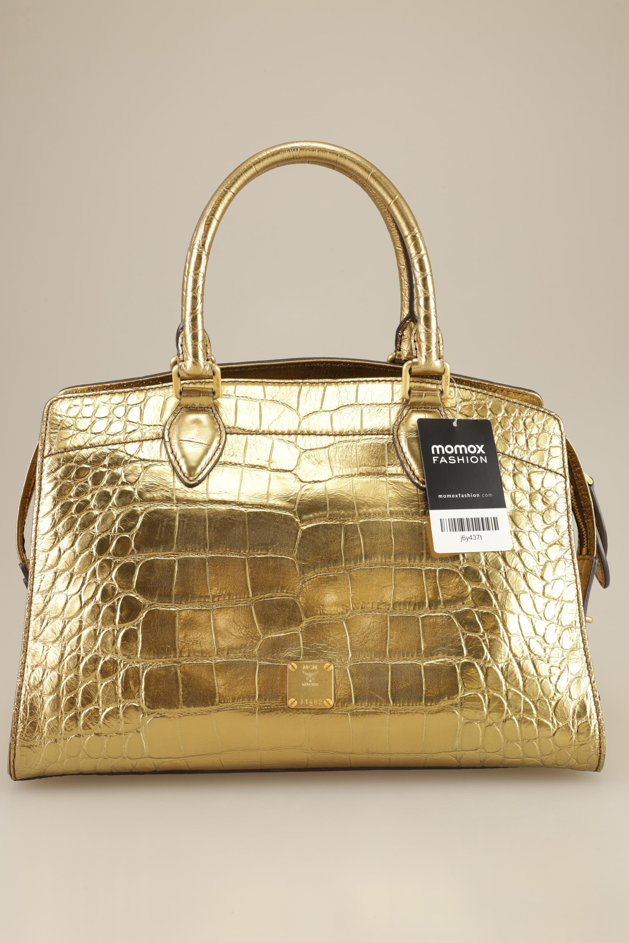 

MCM Damen Handtasche, gold