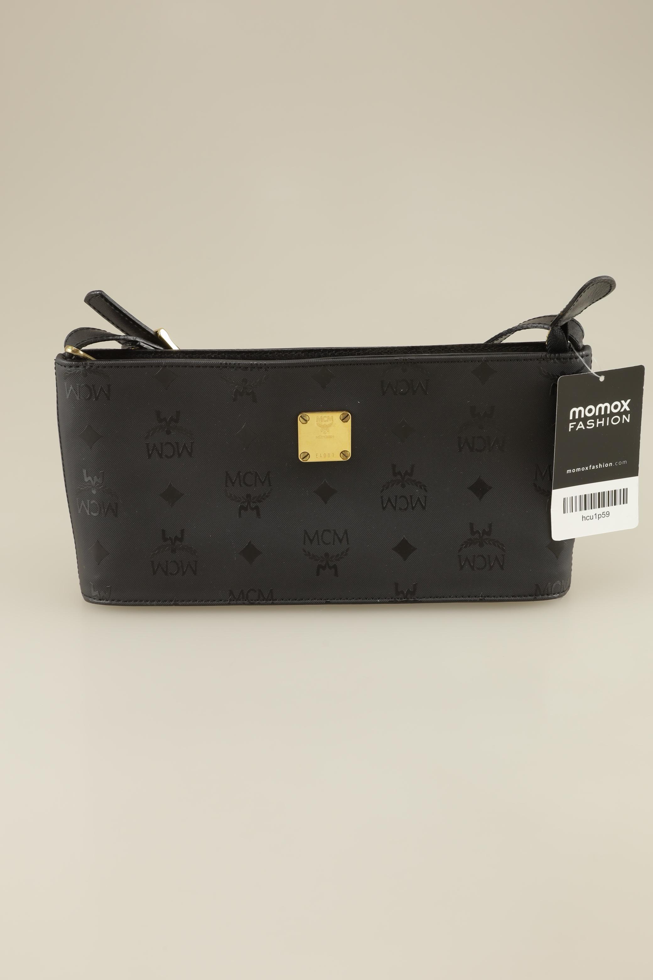 

MCM Damen Handtasche, schwarz, Gr.