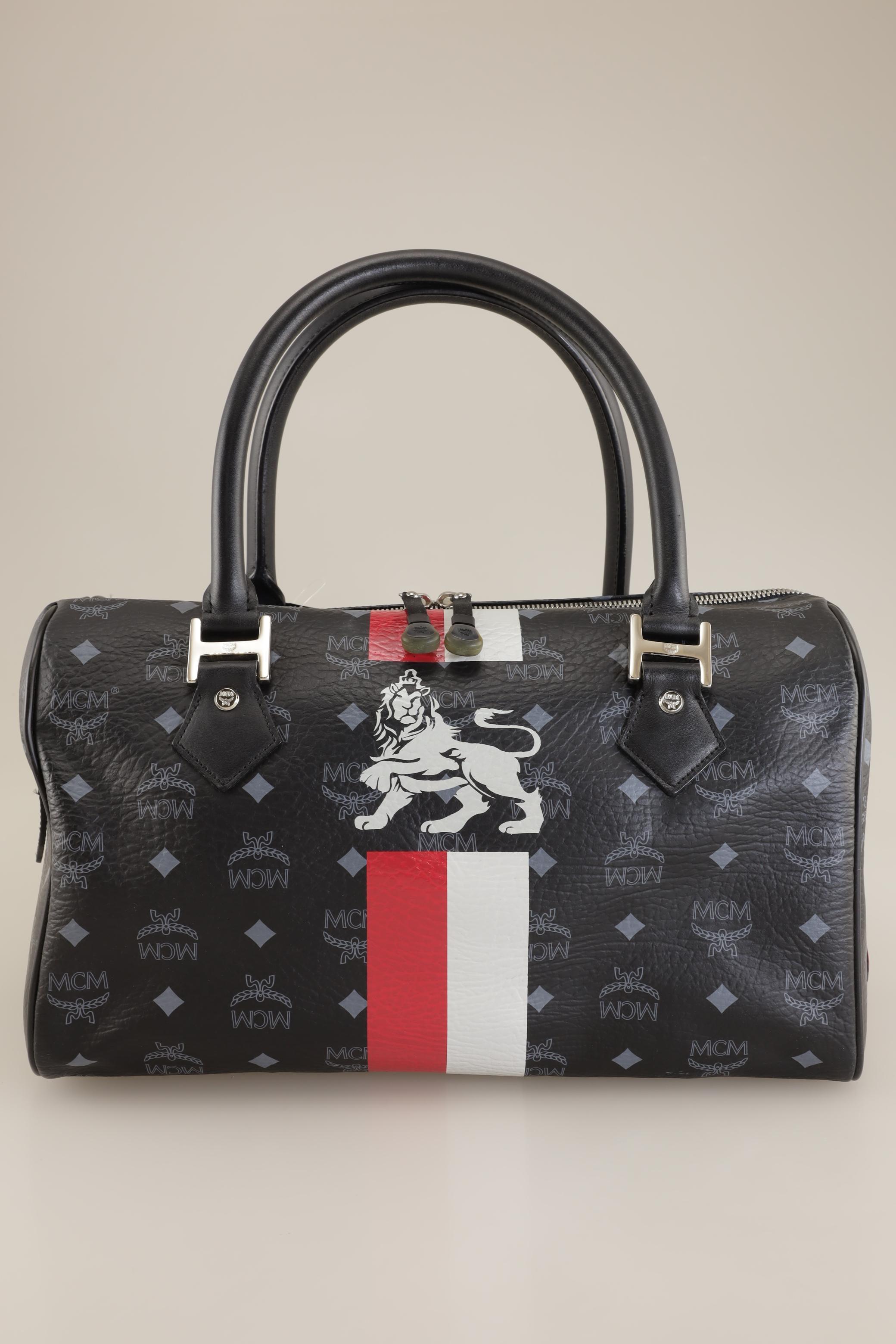 

MCM Damen Handtasche, schwarz, Gr.