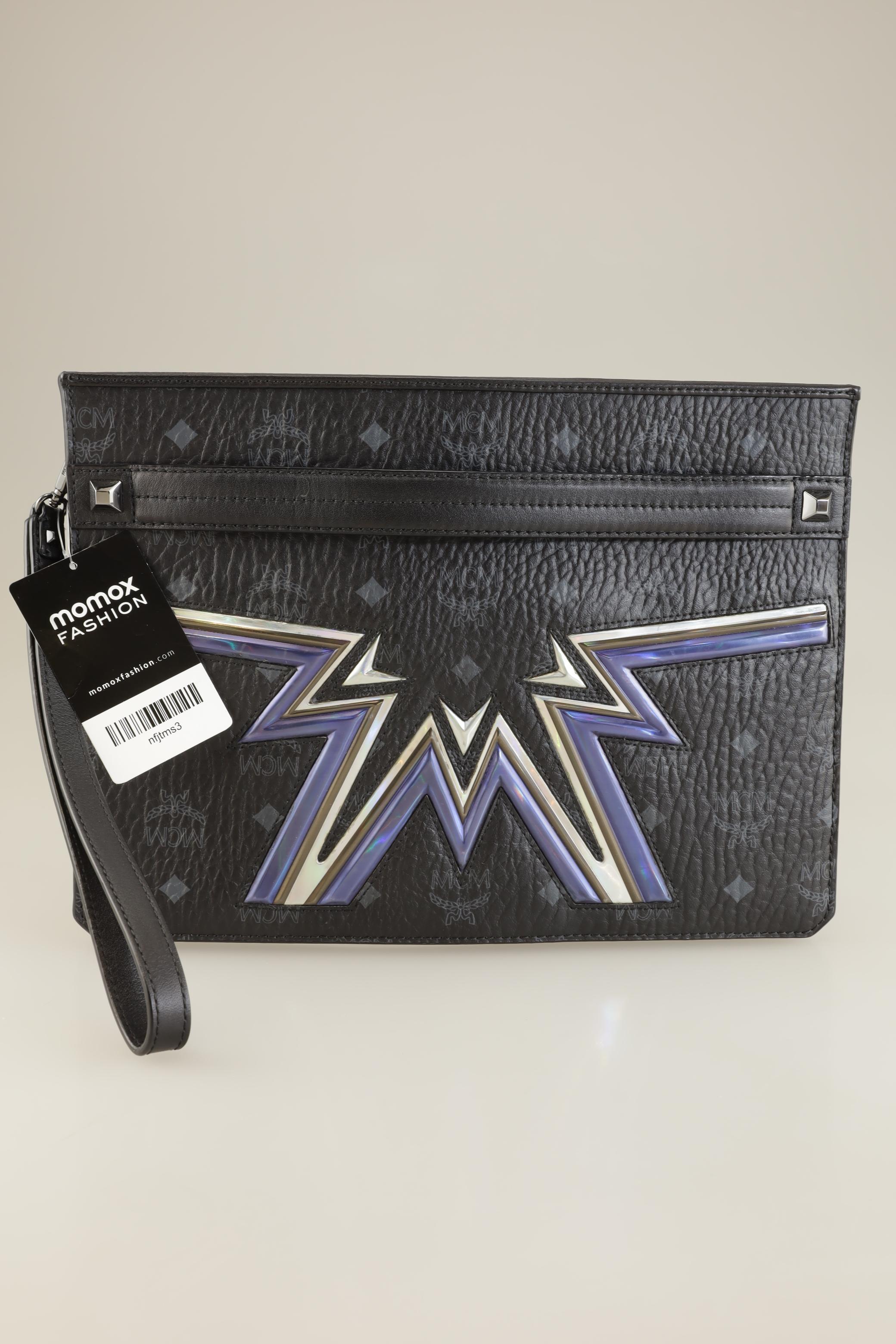 

MCM Damen Handtasche, schwarz, Gr.