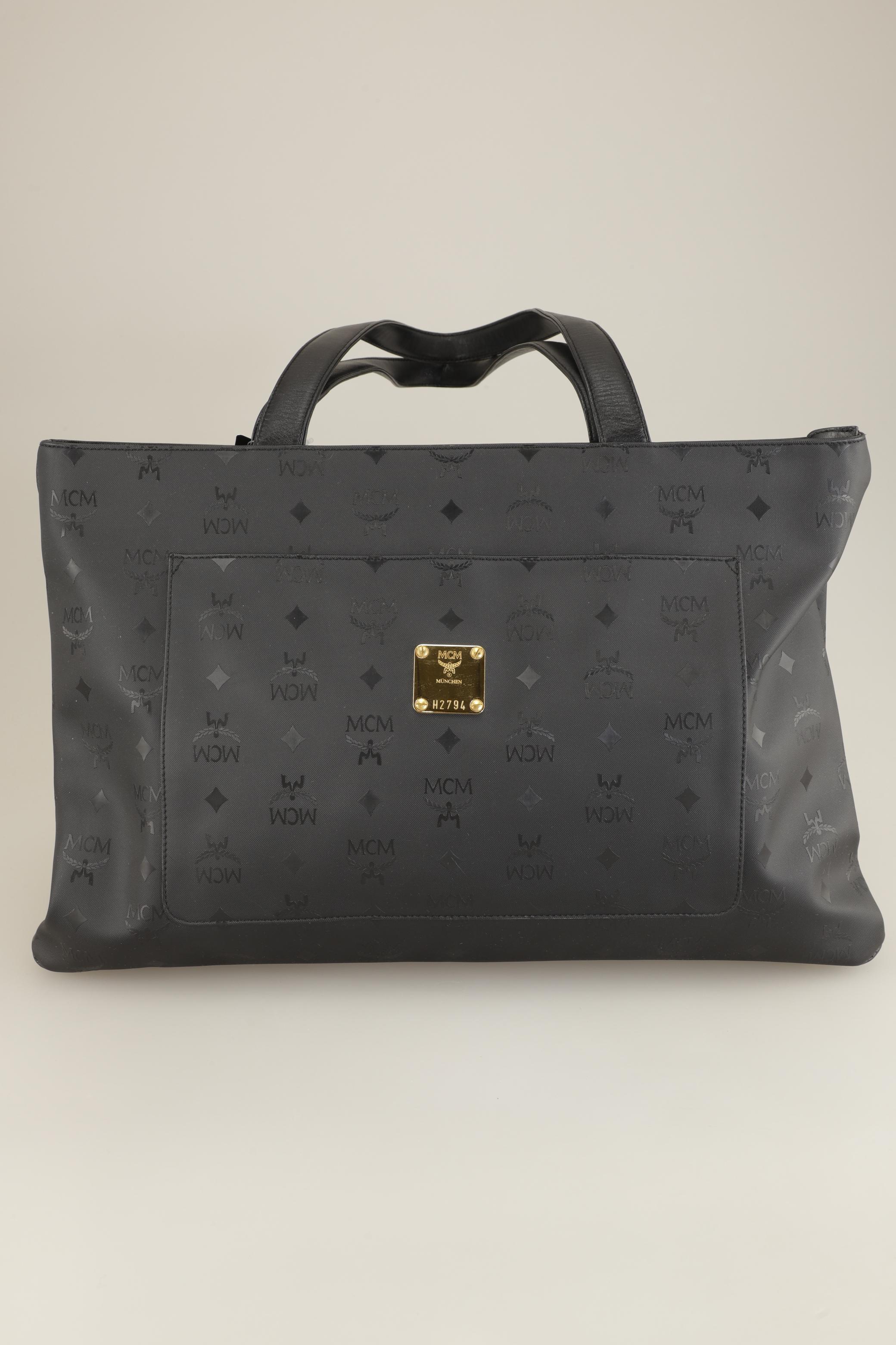 

MCM Damen Handtasche, schwarz, Gr.