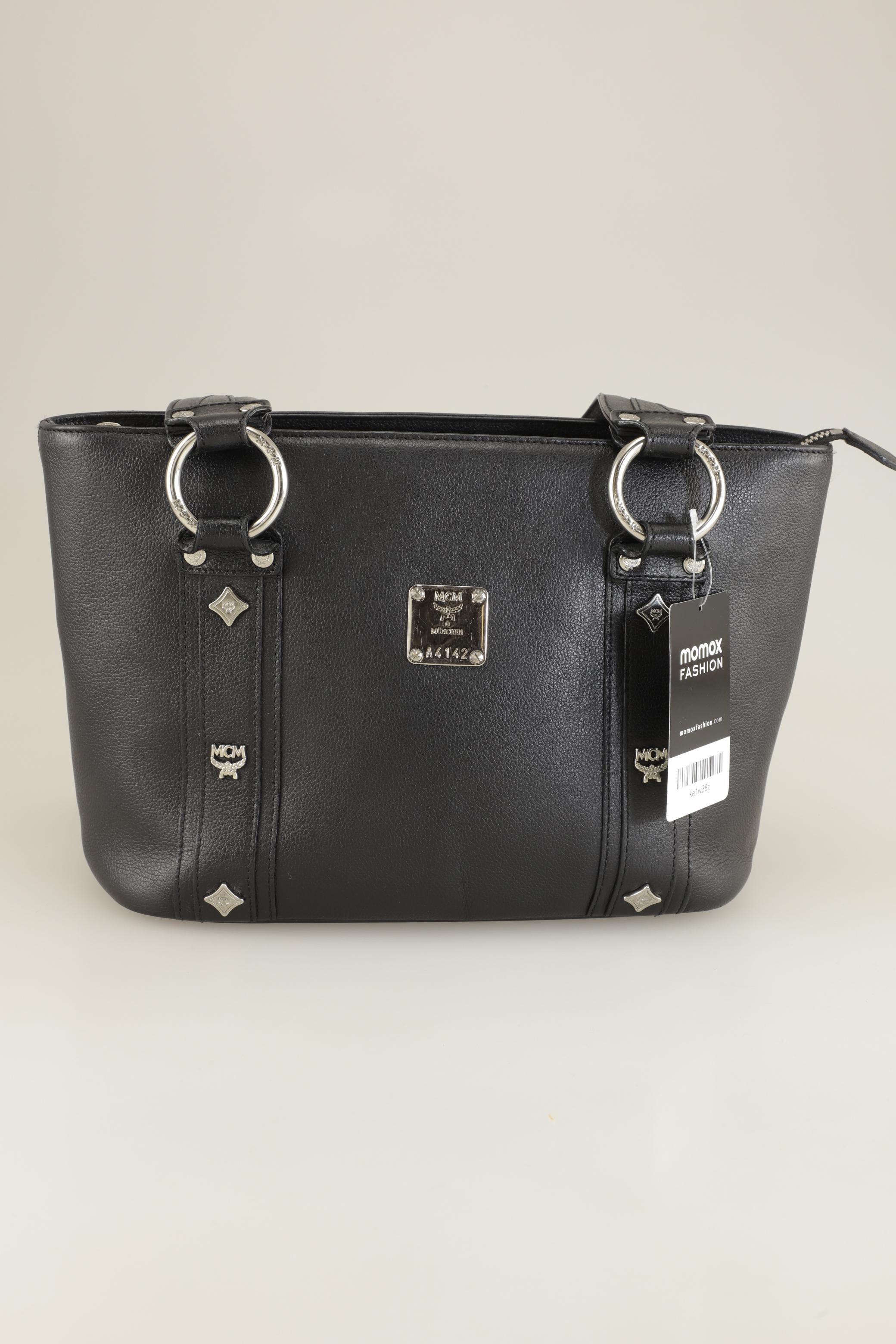 

MCM Damen Handtasche, schwarz, Gr.