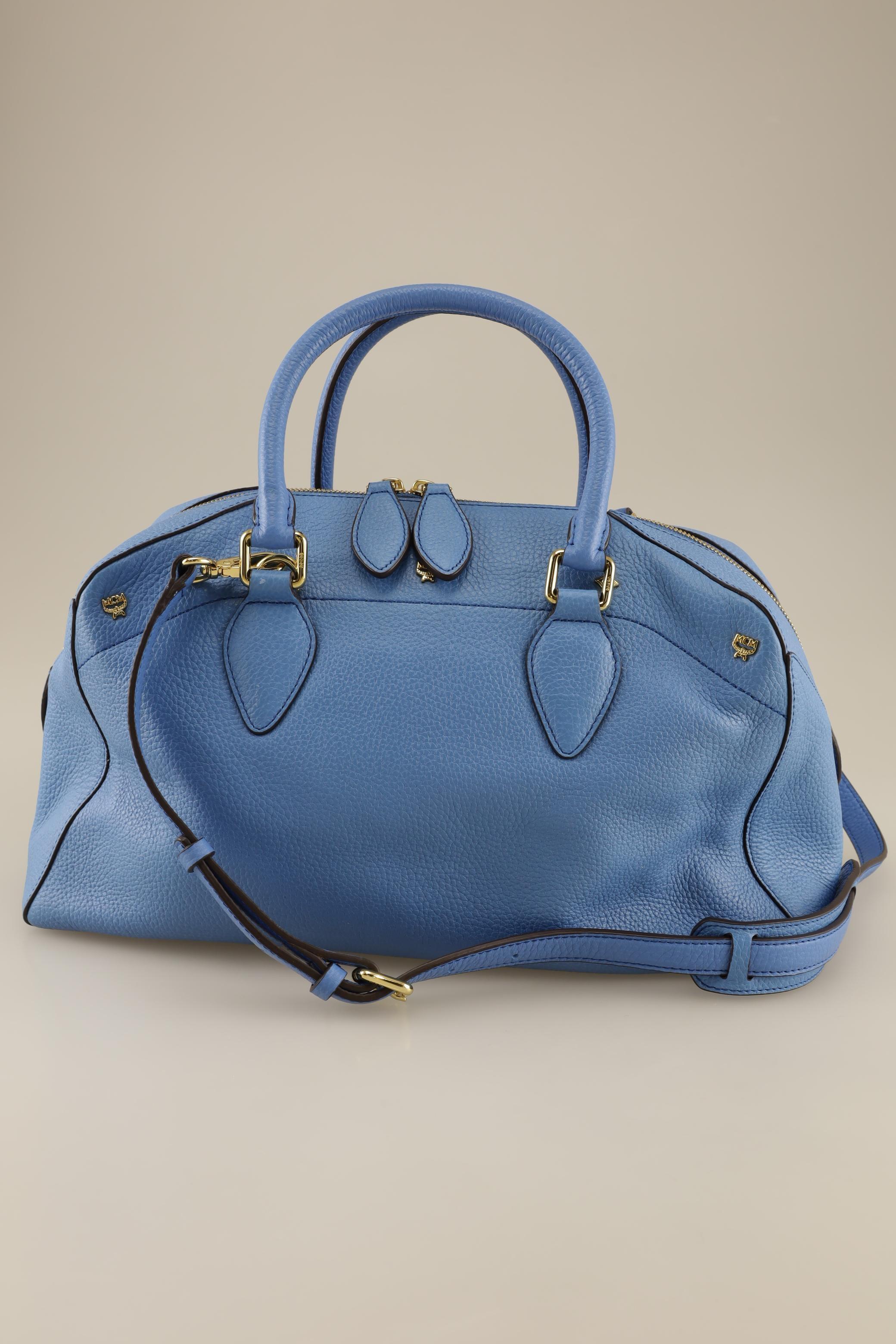 

MCM Damen Handtasche, blau, Gr.