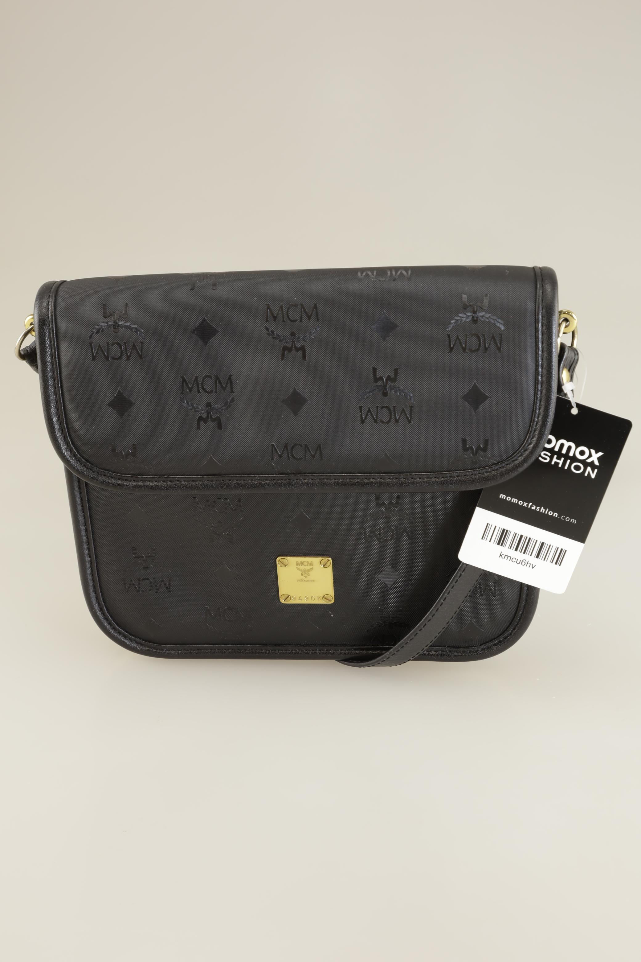 

MCM Damen Handtasche, schwarz, Gr.