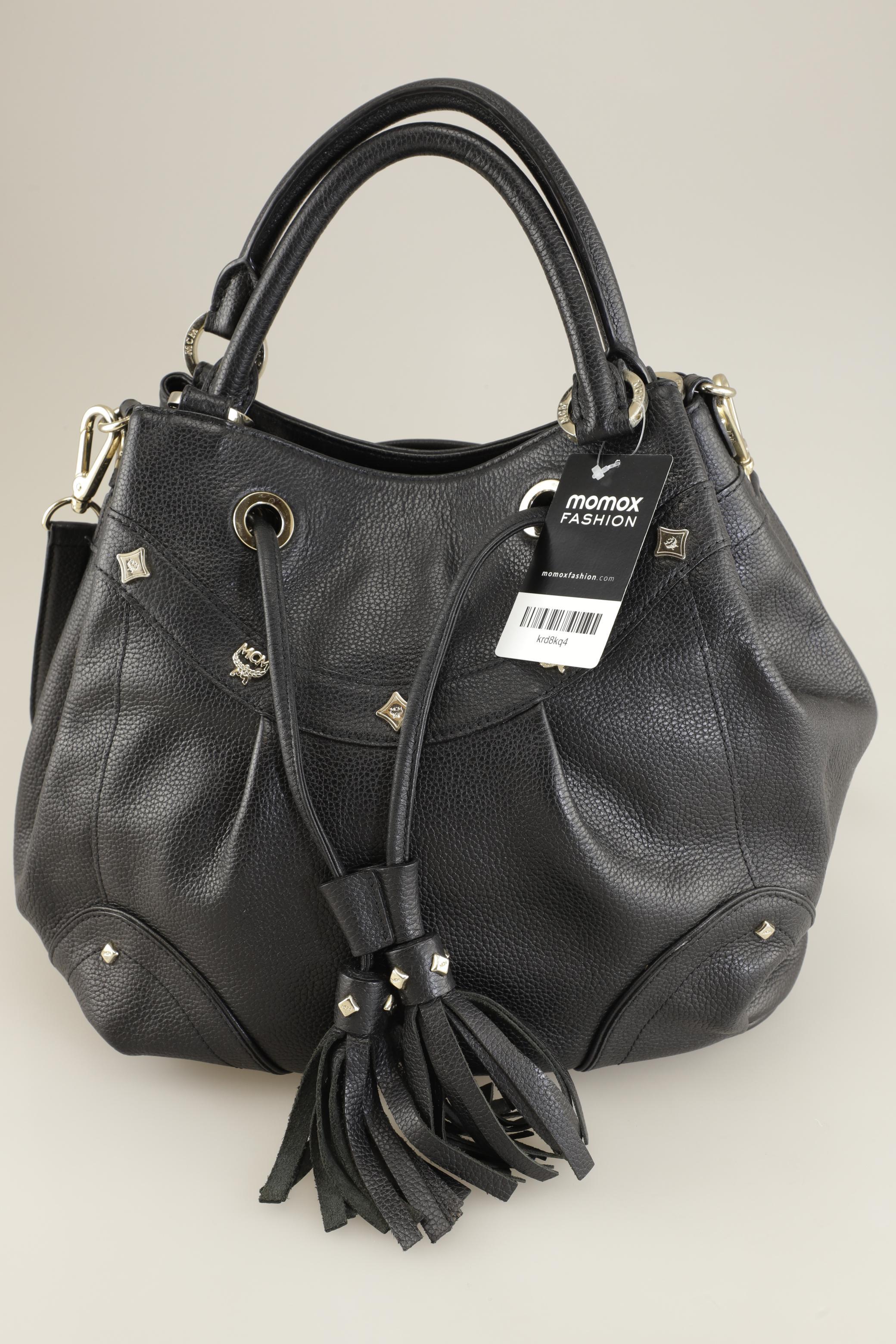 

MCM Damen Handtasche, schwarz, Gr.
