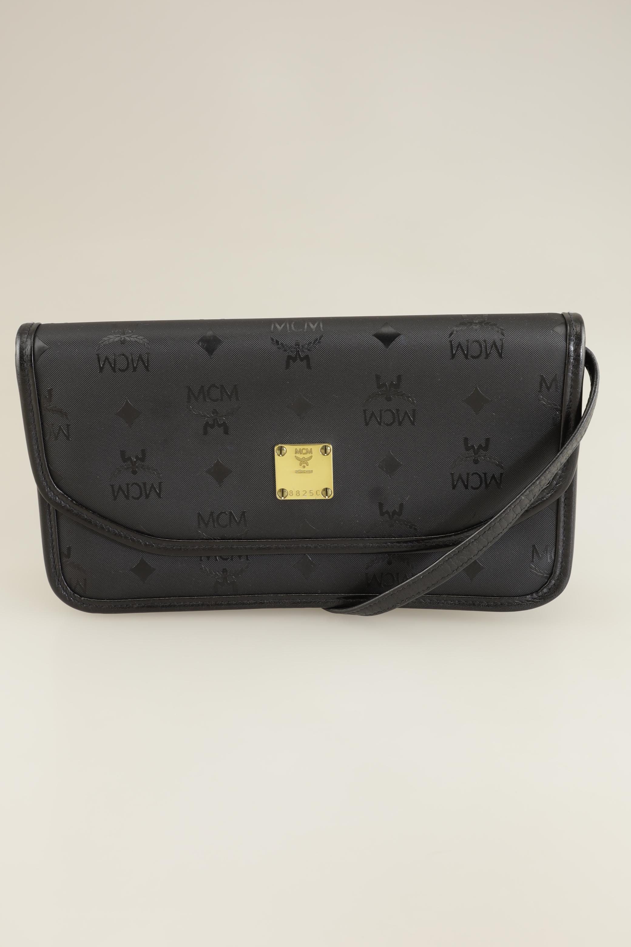 

MCM Damen Handtasche, schwarz, Gr.