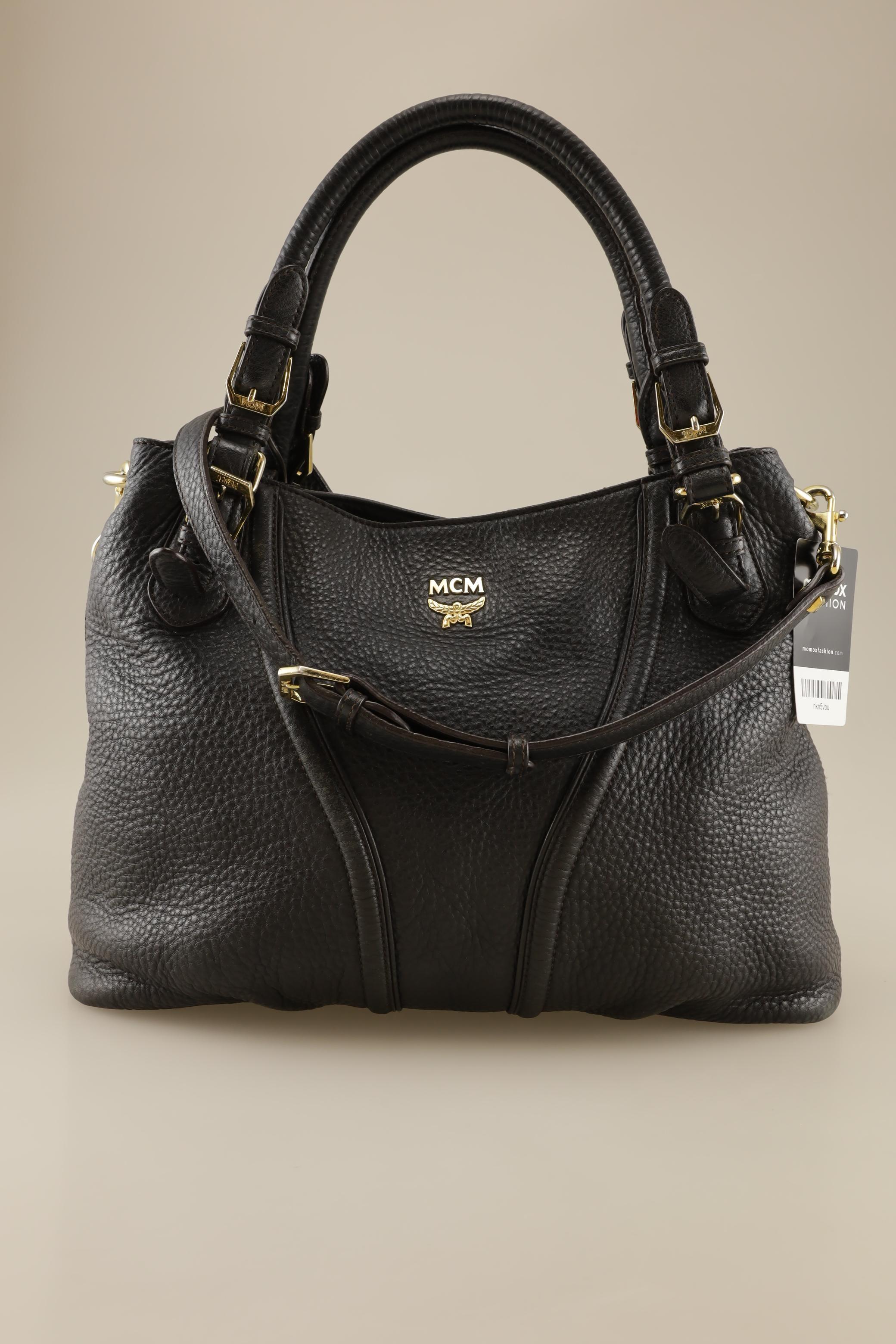 

MCM Damen Handtasche, schwarz, Gr.