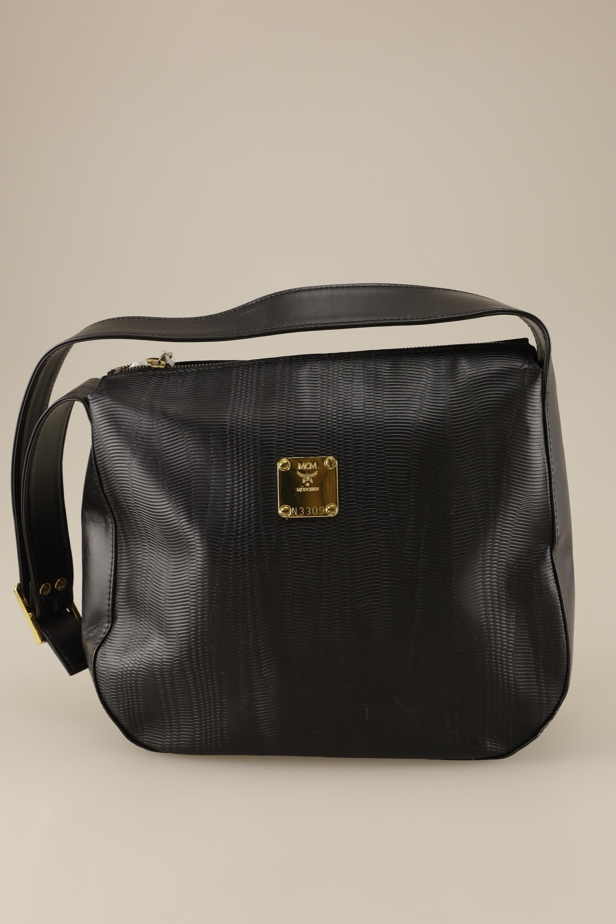 

MCM Damen Handtasche, schwarz, Gr.