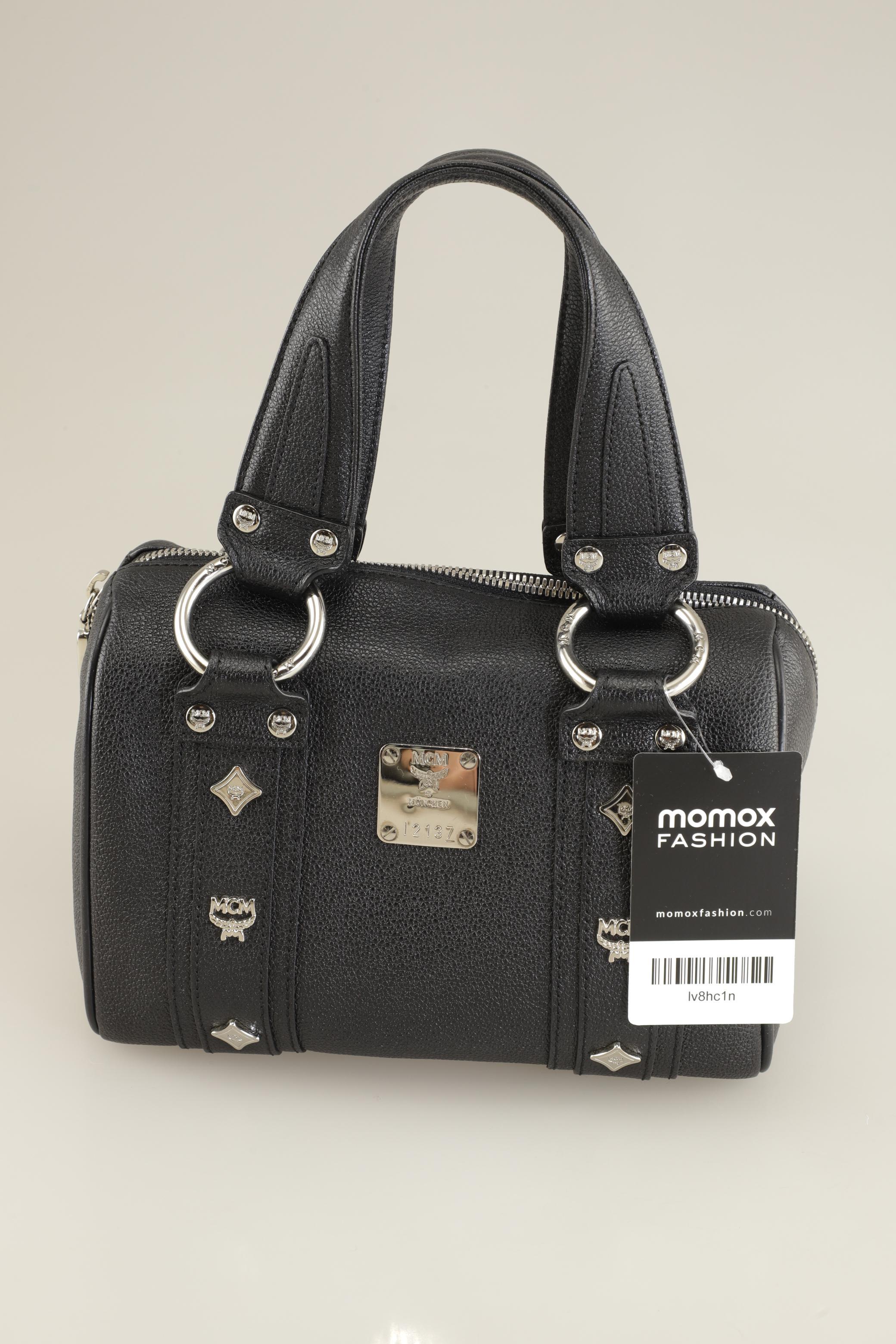 

MCM Damen Handtasche, schwarz, Gr.