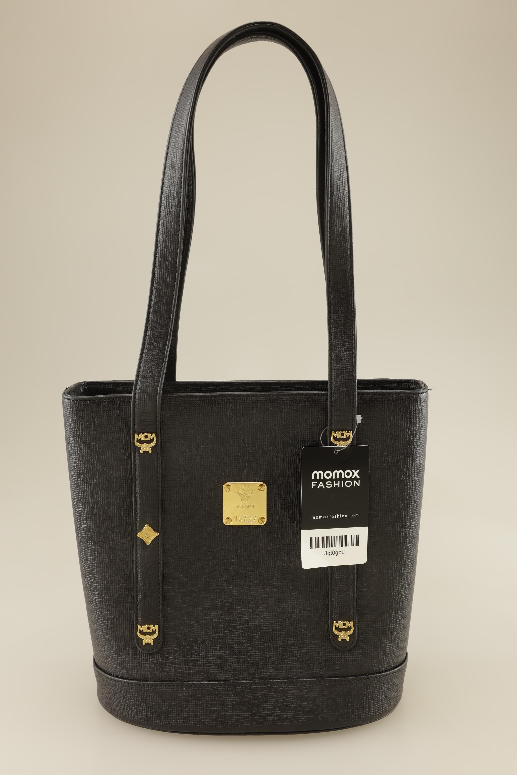 

MCM Damen Handtasche, schwarz, Gr.