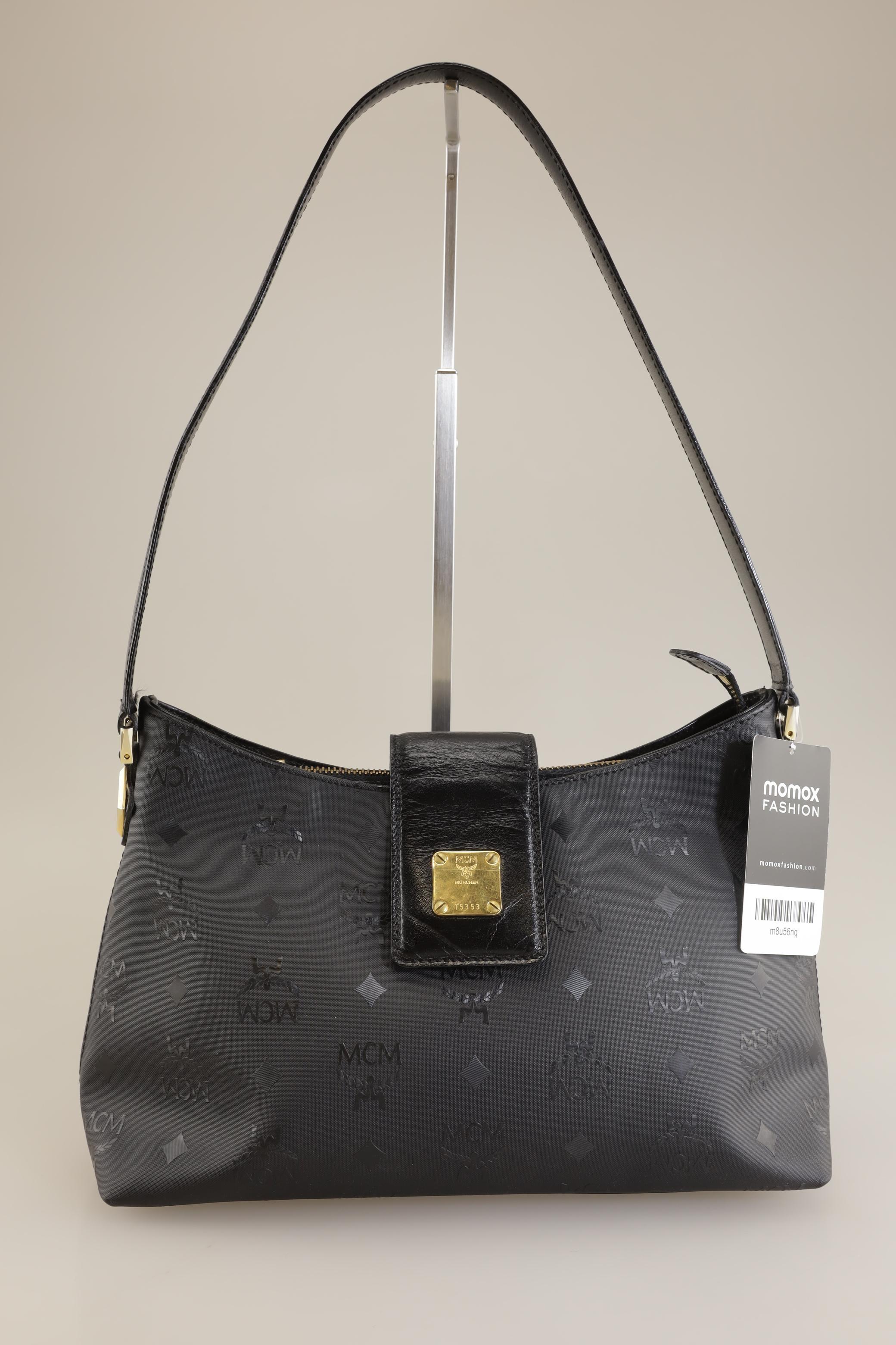 

MCM Damen Handtasche, schwarz, Gr.