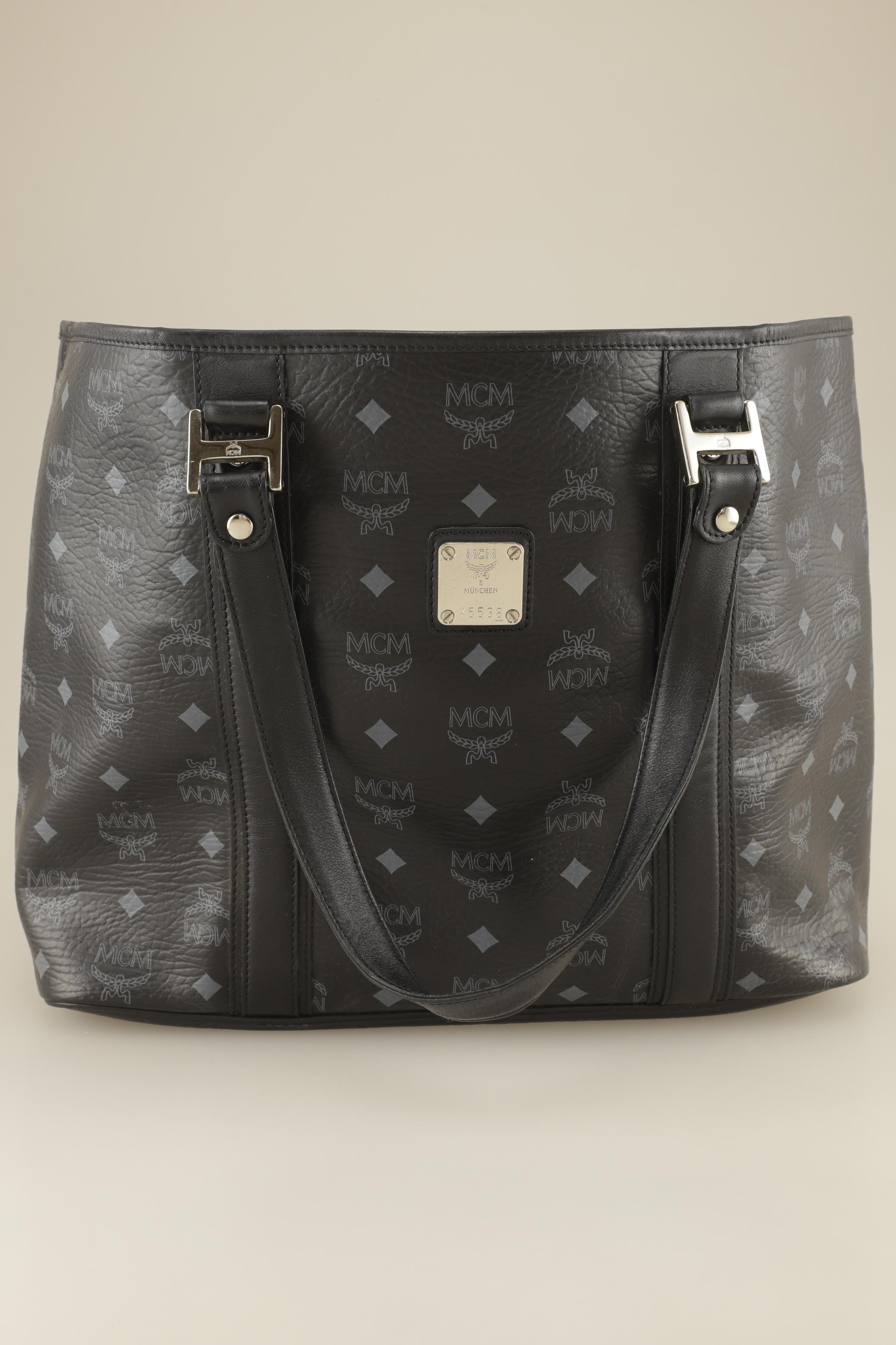 

MCM Damen Handtasche, schwarz, Gr.