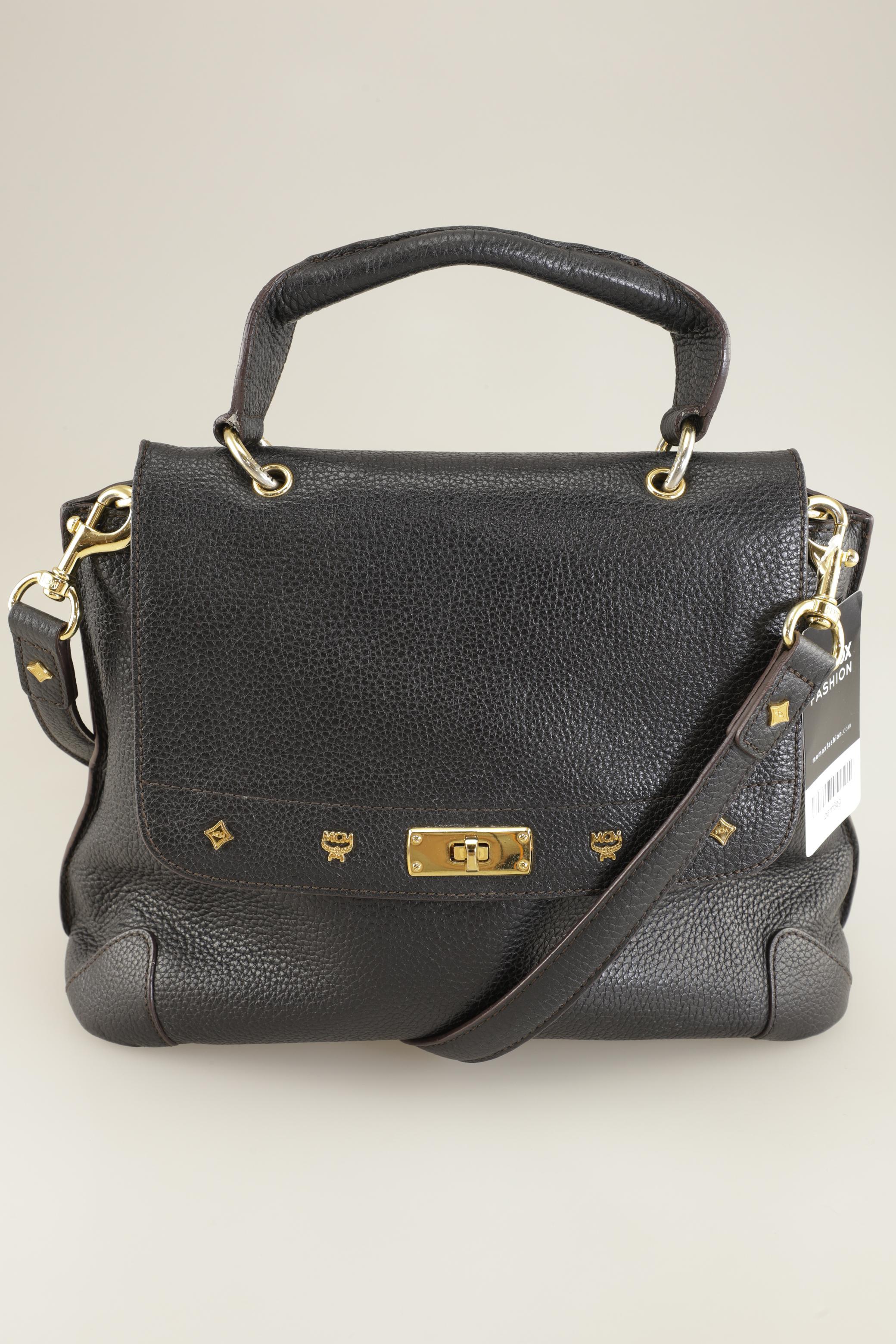 

MCM Damen Handtasche, schwarz, Gr.