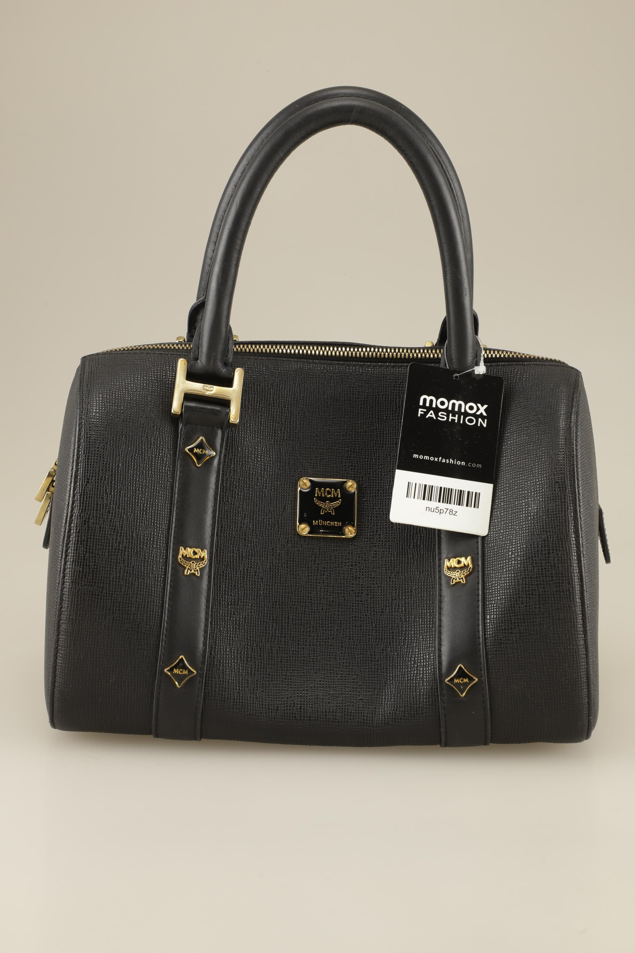 

MCM Damen Handtasche, schwarz, Gr.