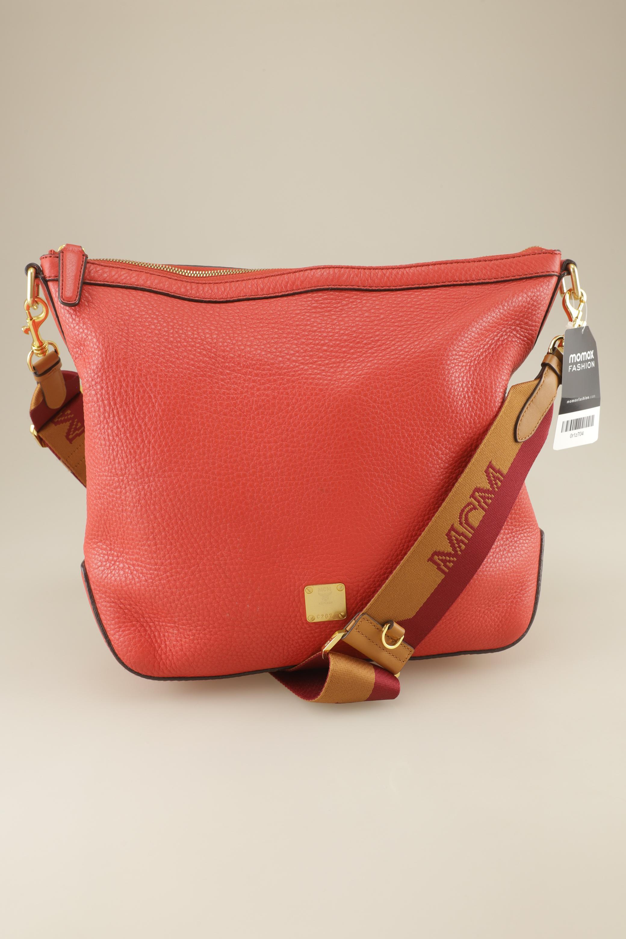 

MCM Damen Handtasche, rot, Gr.