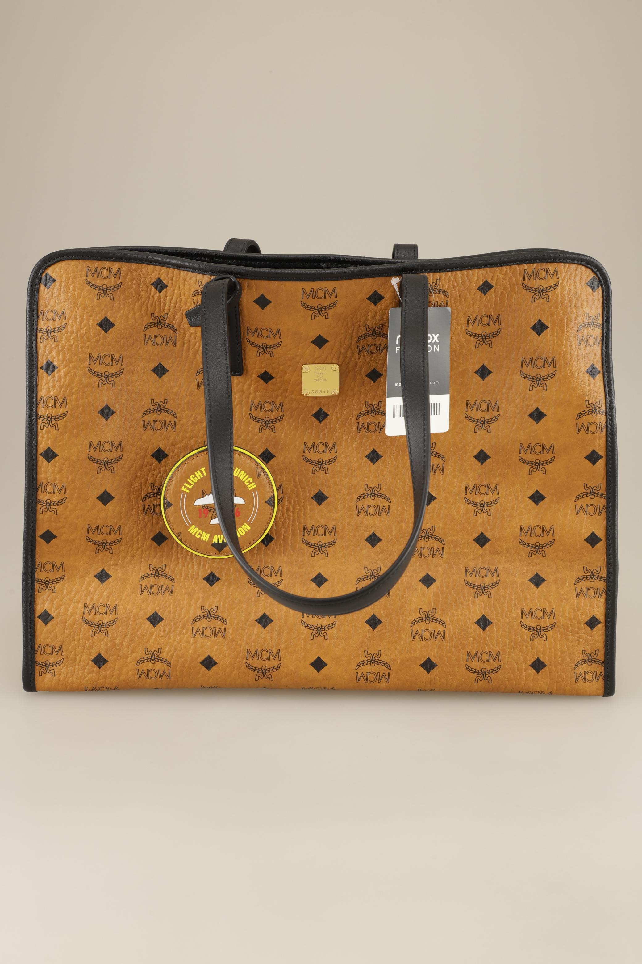 

MCM Damen Handtasche, braun, Gr.