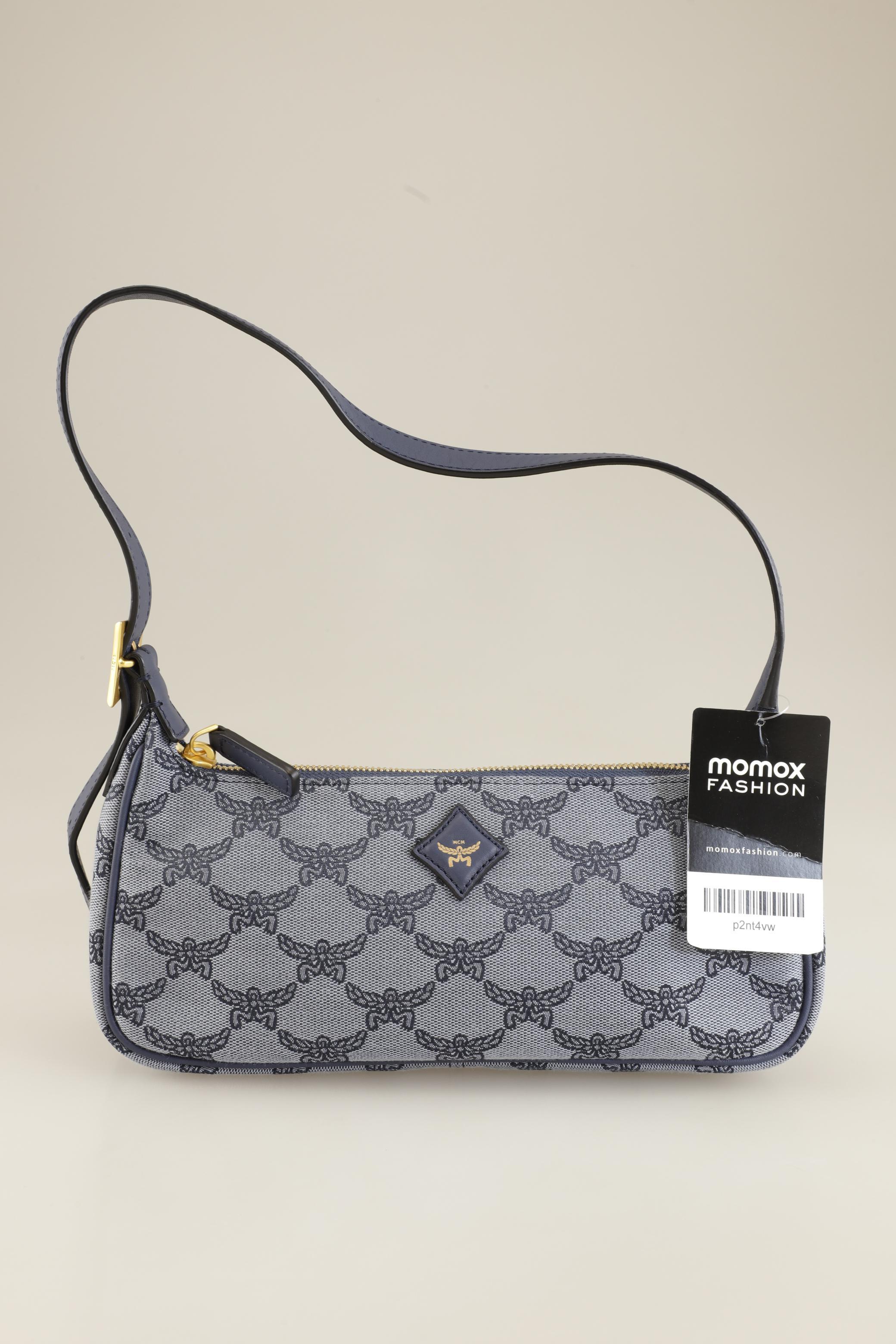 

MCM Damen Handtasche, blau, Gr.