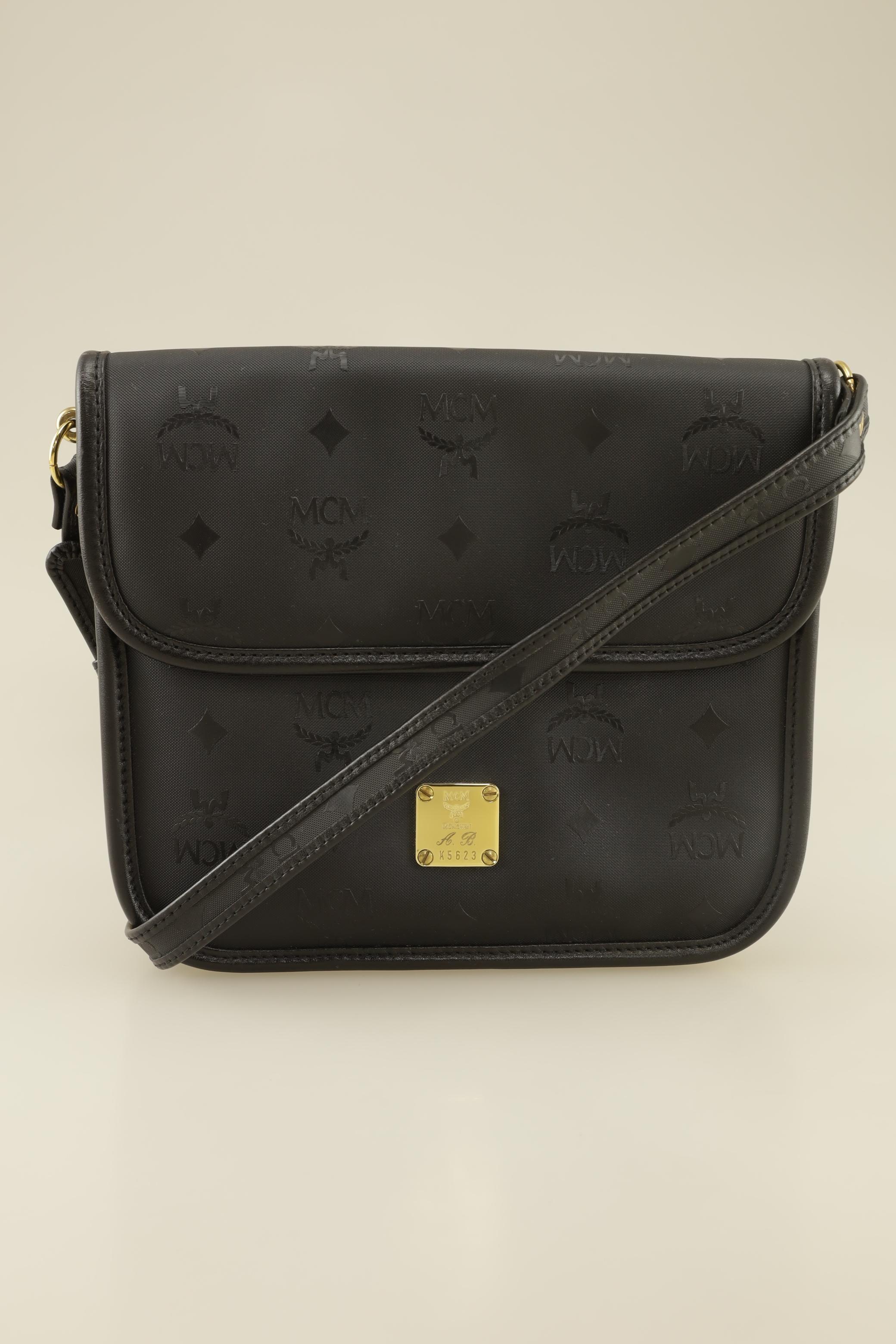 

MCM Damen Handtasche, schwarz, Gr.