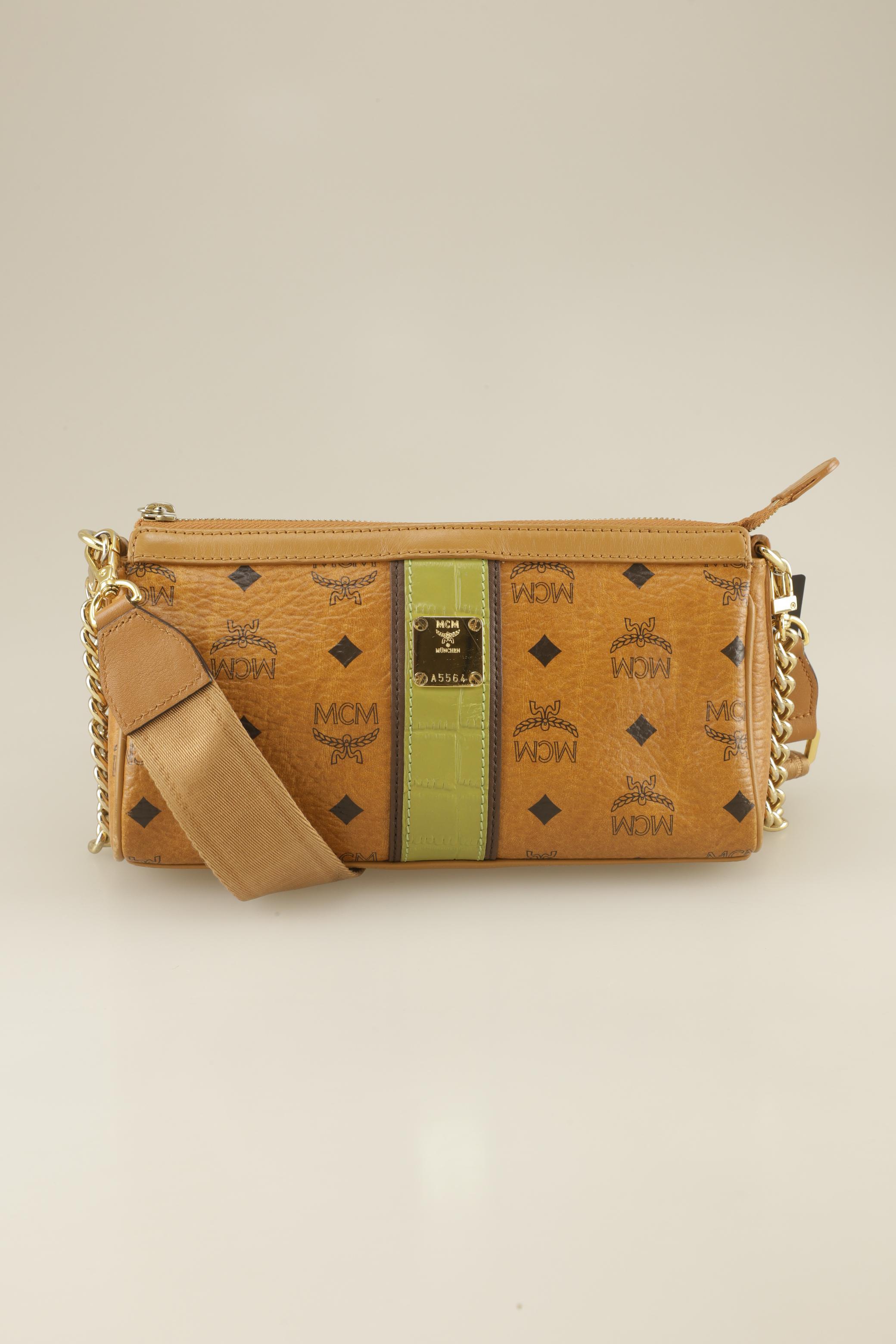 

MCM Damen Handtasche, orange, Gr.