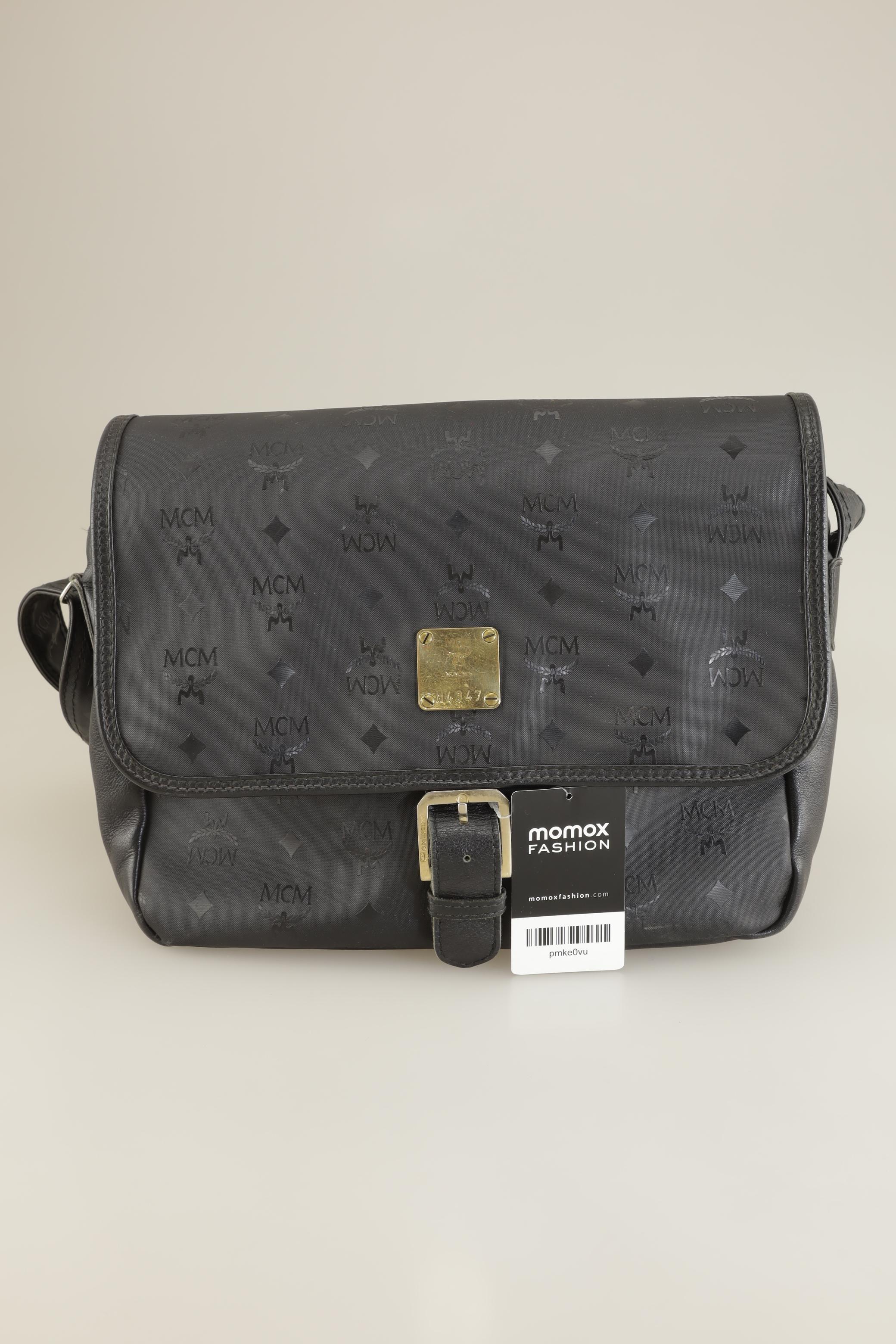 

MCM Damen Handtasche, schwarz, Gr.