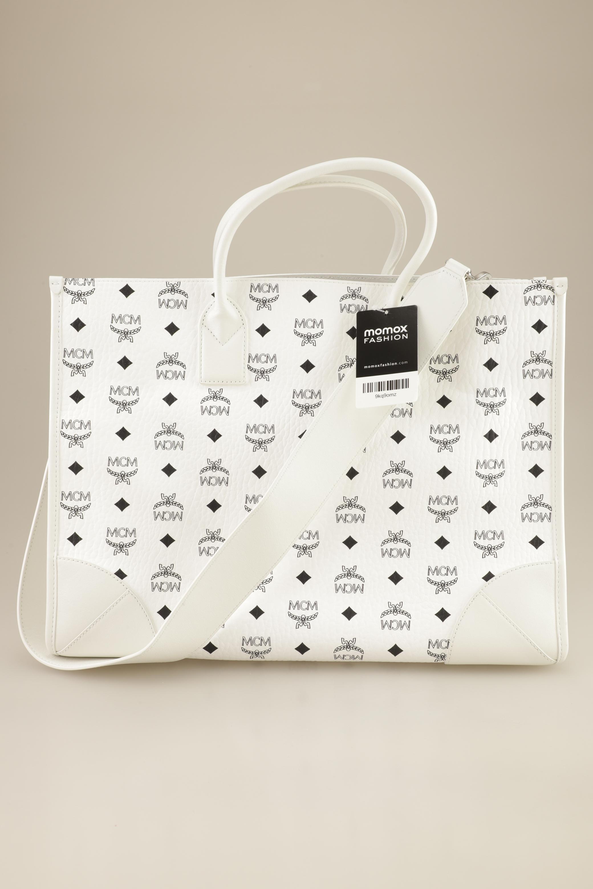 

MCM Damen Handtasche, weiß