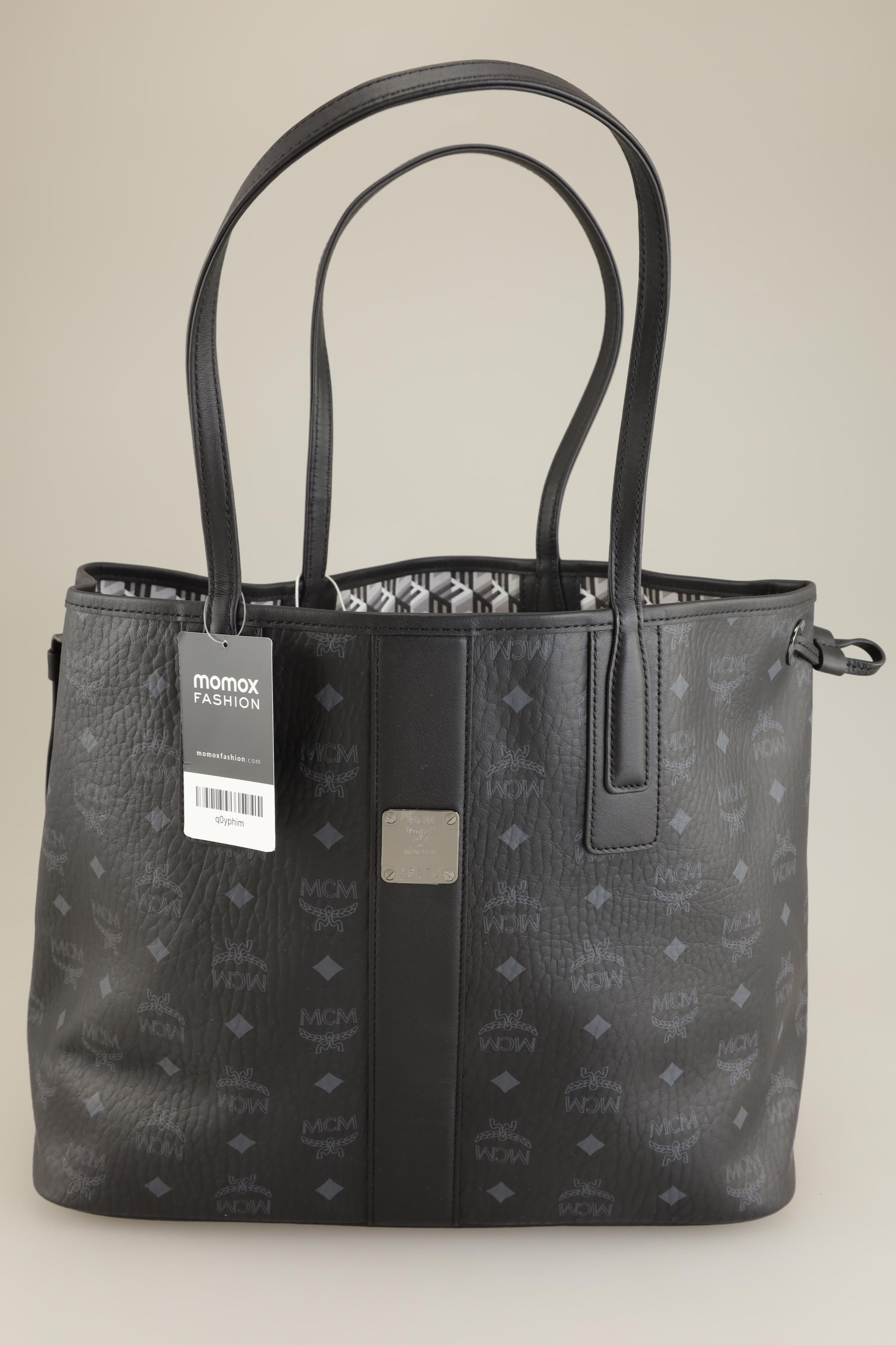 

MCM Damen Handtasche, schwarz, Gr.
