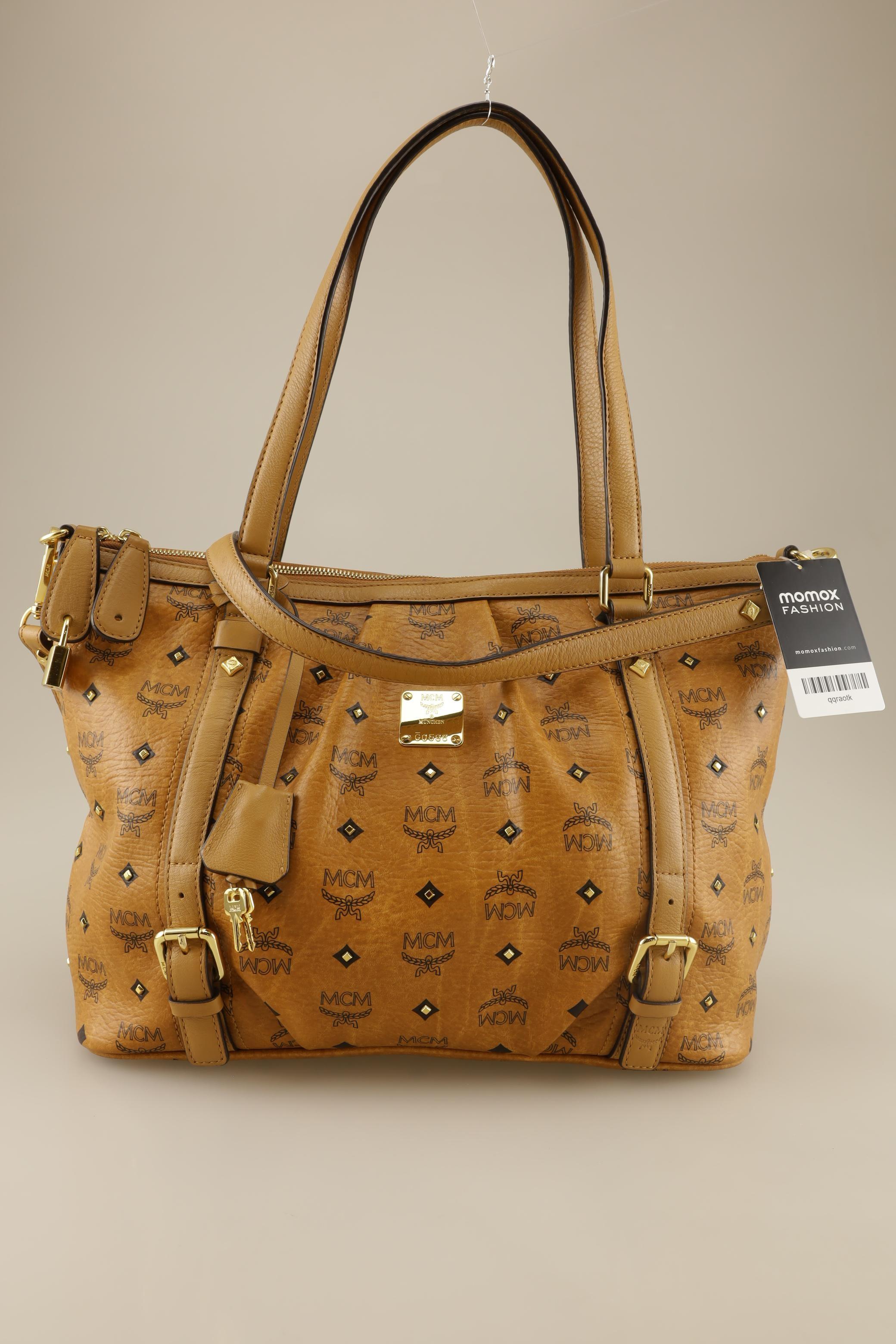 

MCM Damen Handtasche, braun, Gr.