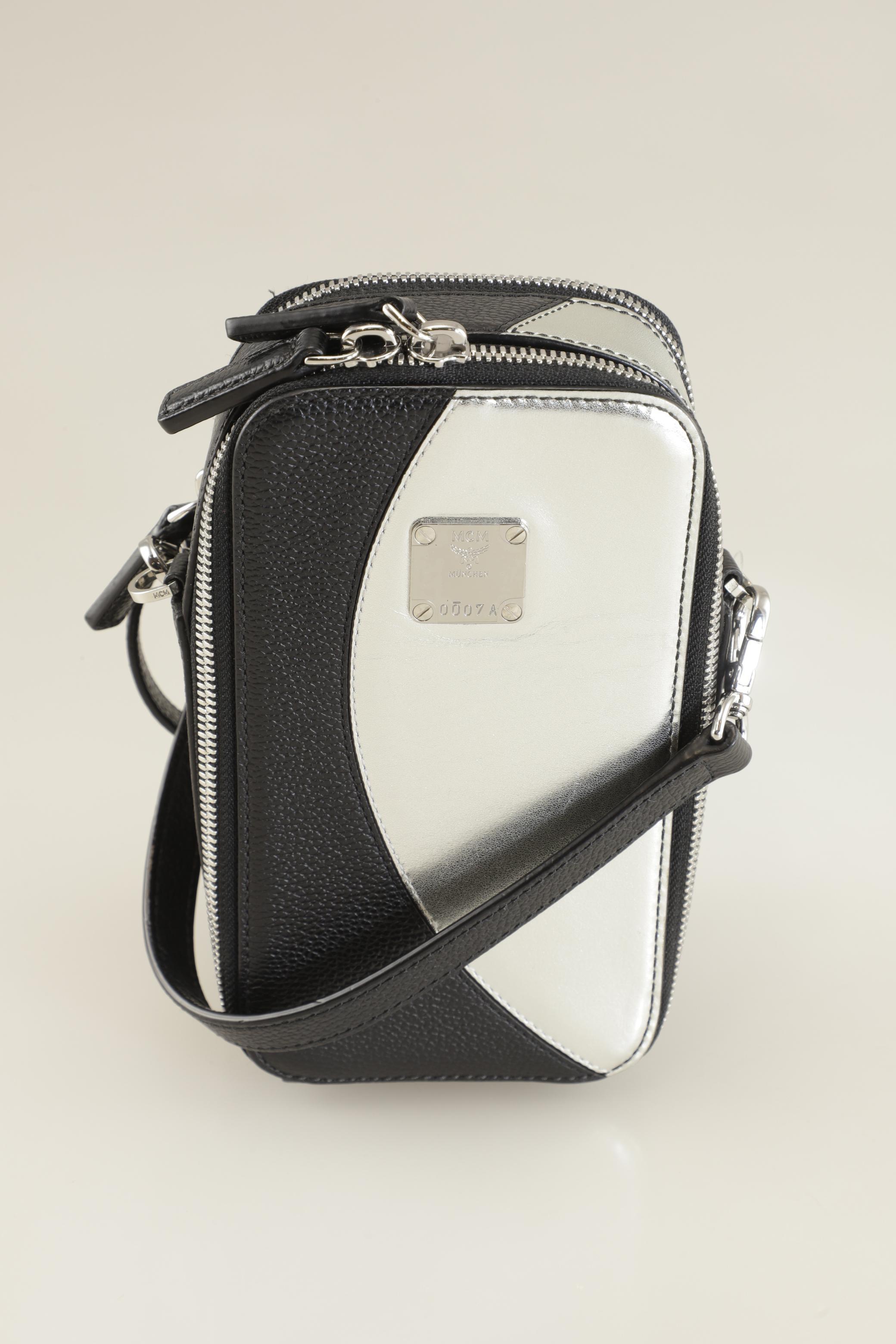

MCM Damen Handtasche, schwarz, Gr.