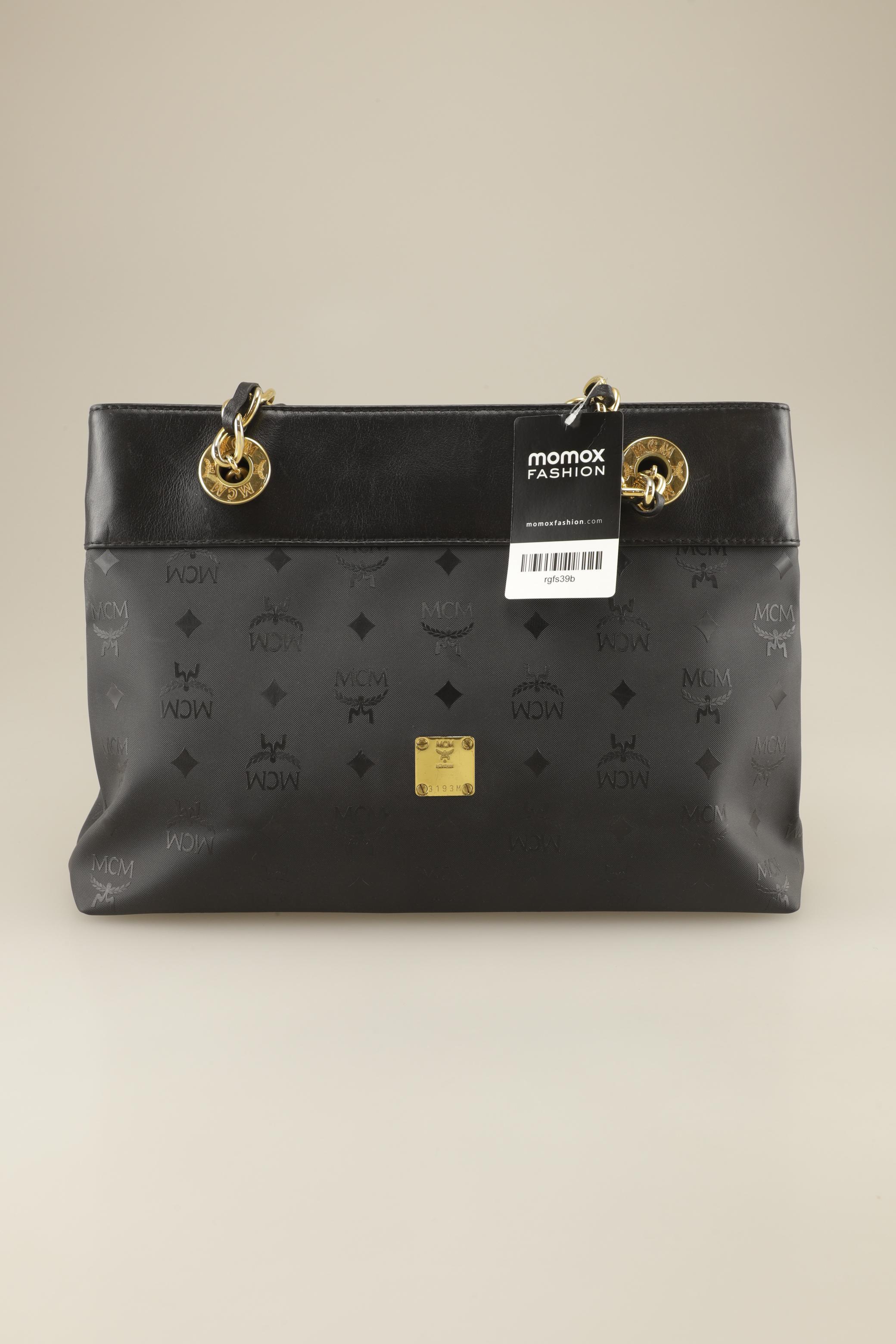 

MCM Damen Handtasche, schwarz, Gr.