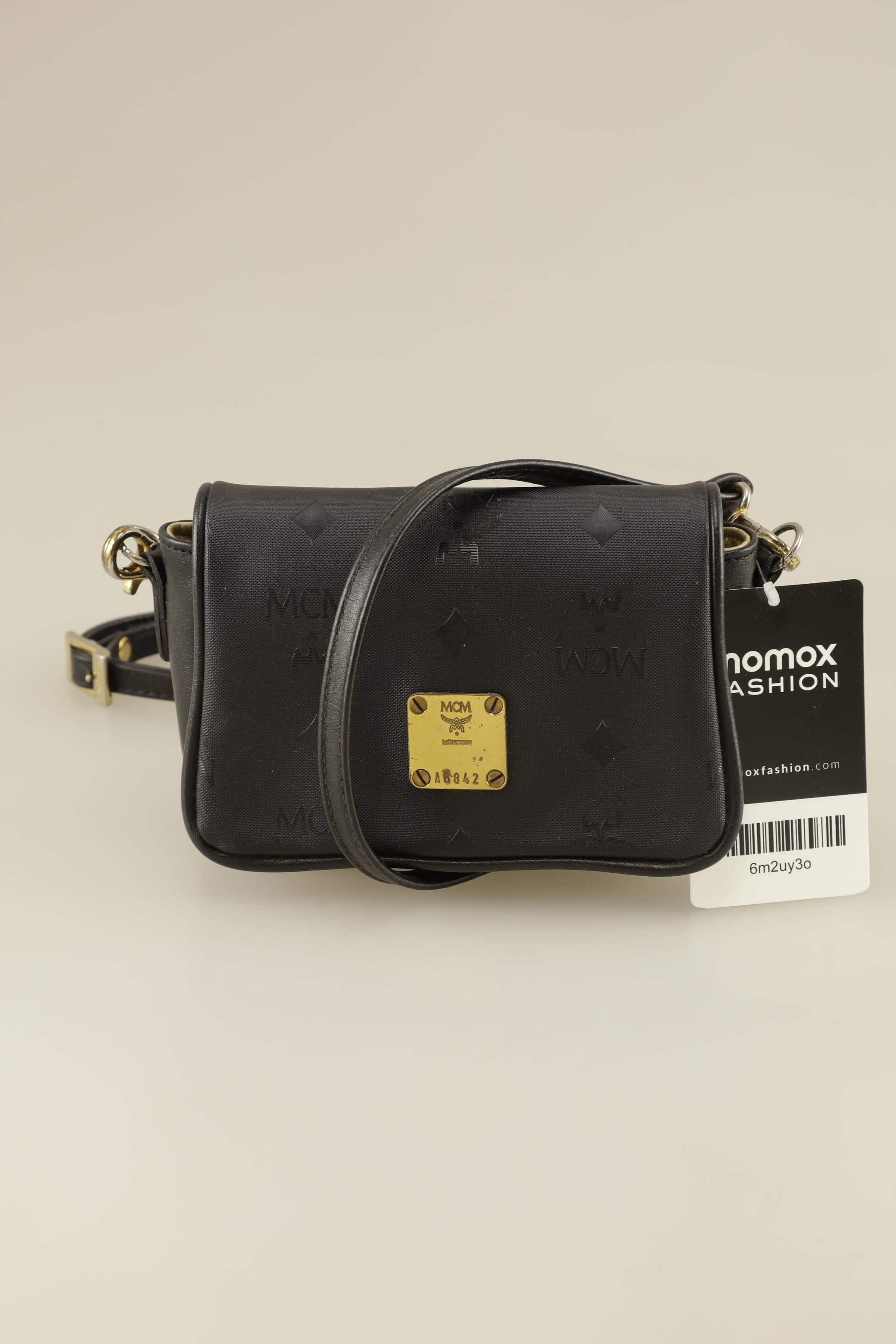 

MCM Damen Handtasche, schwarz, Gr.